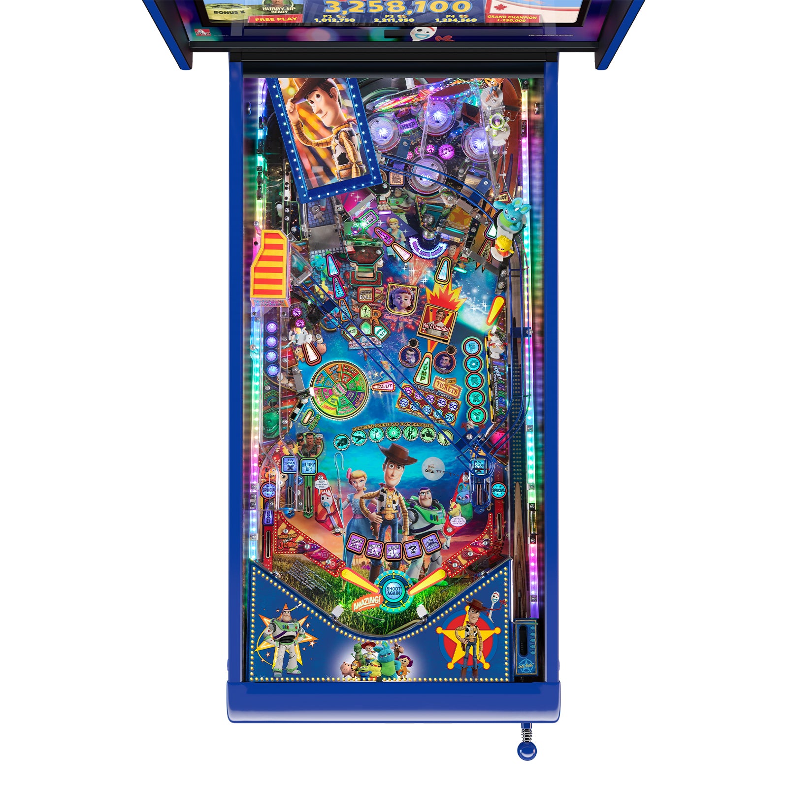 Nitro Pinball Sales Canada Toy Story Limited Edition Jersey Jack Pinball Machine