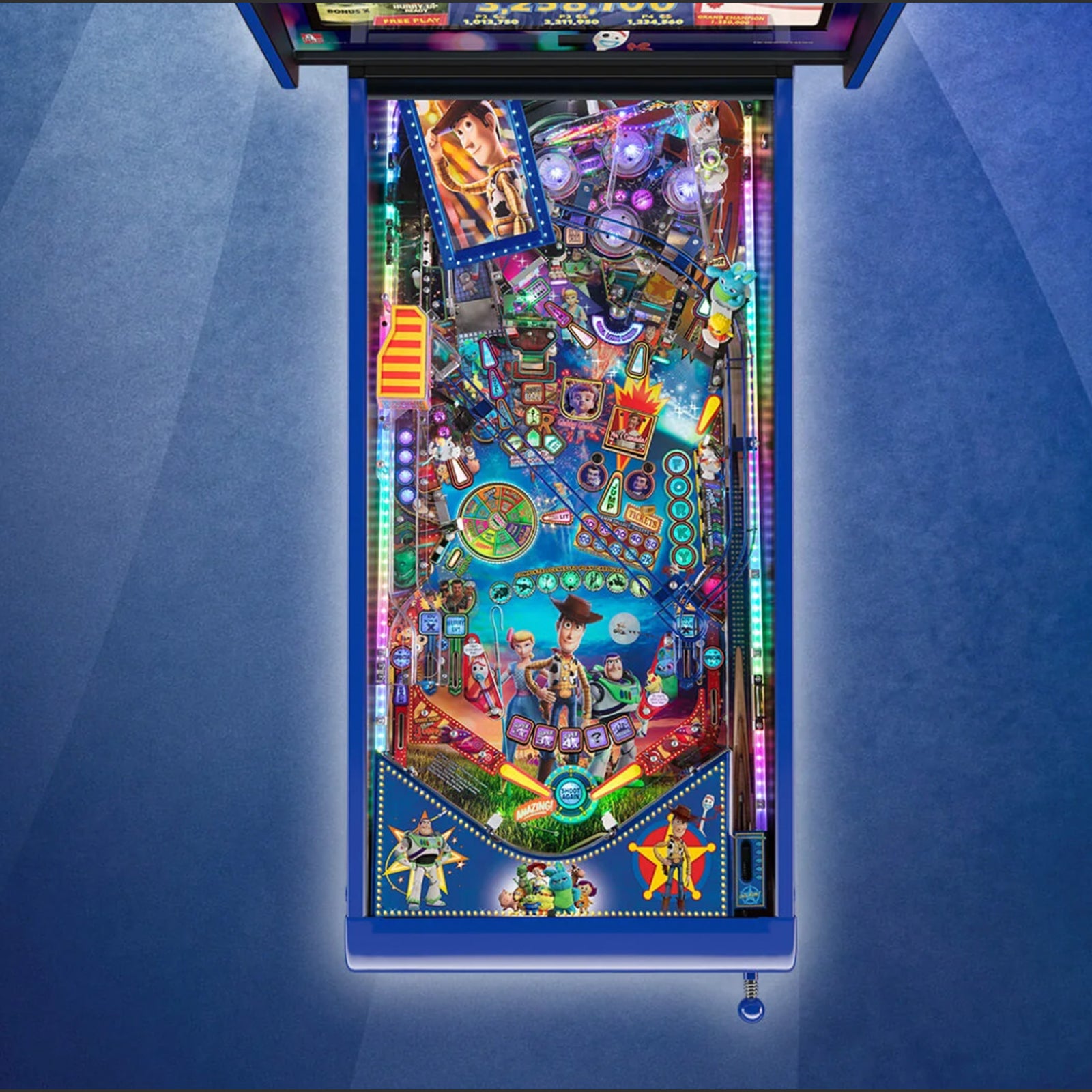 Nitro Pinball Sales Canada Toy Story Limited Edition Jersey Jack Pinball Machine