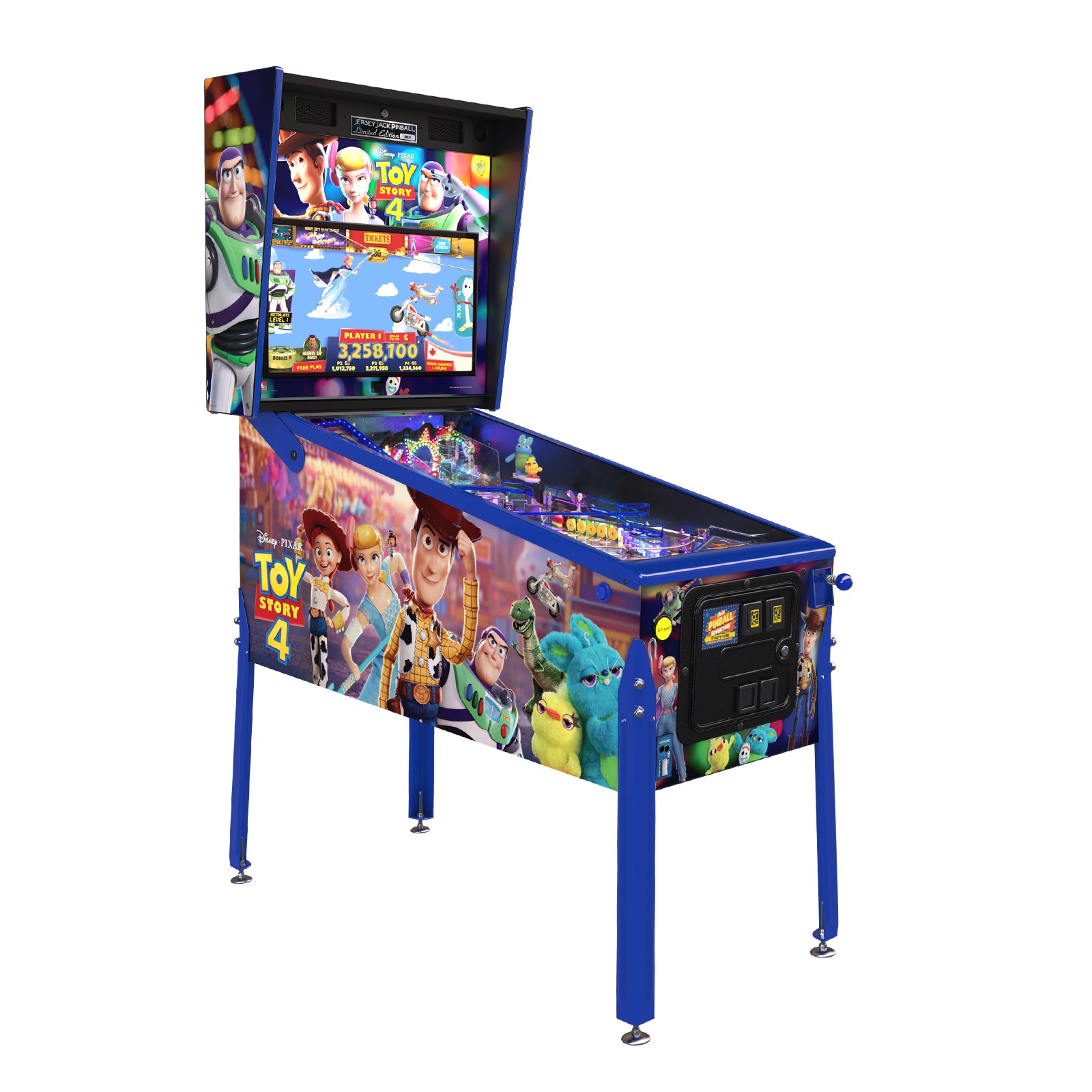 Nitro Pinball Sales Canada Toy Story Limited Edition Jersey Jack Pinball Machine