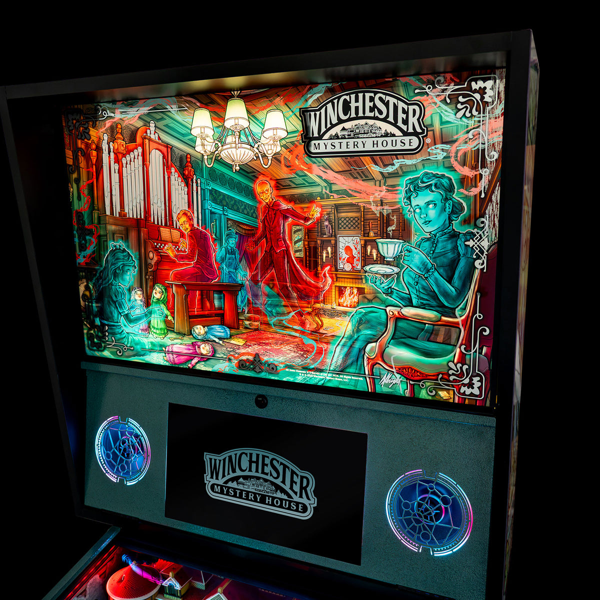 Nitro Pinball Sales Parts & Accessories Winchester Alternate Backglass By Barrels of Fun