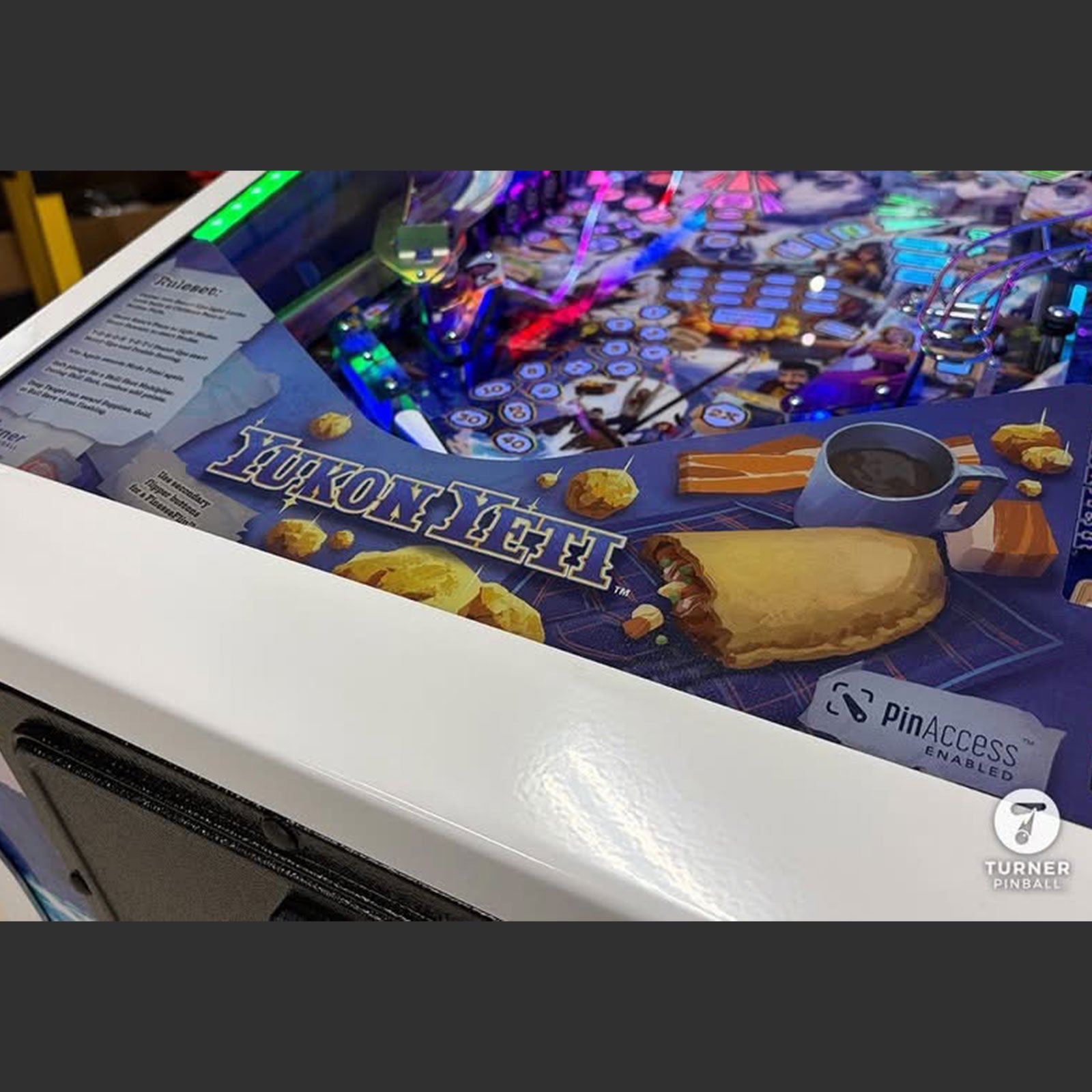 Nitro Pinball Sales Yukon Yeti Pinball Machine by Turner Pinball