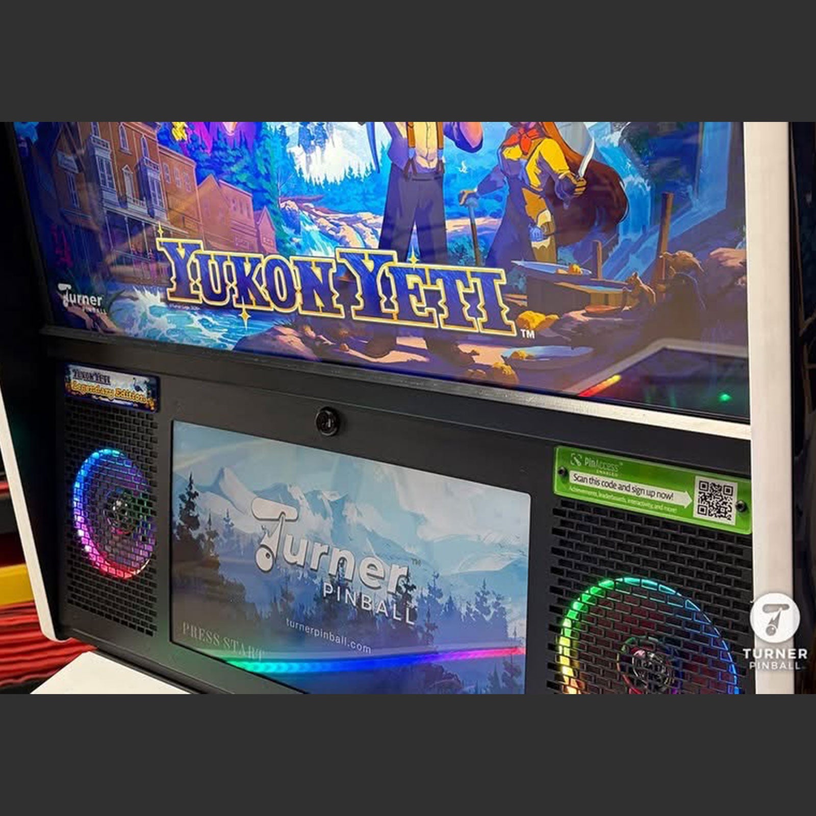Nitro Pinball Sales Yukon Yeti Pinball Machine by Turner Pinball