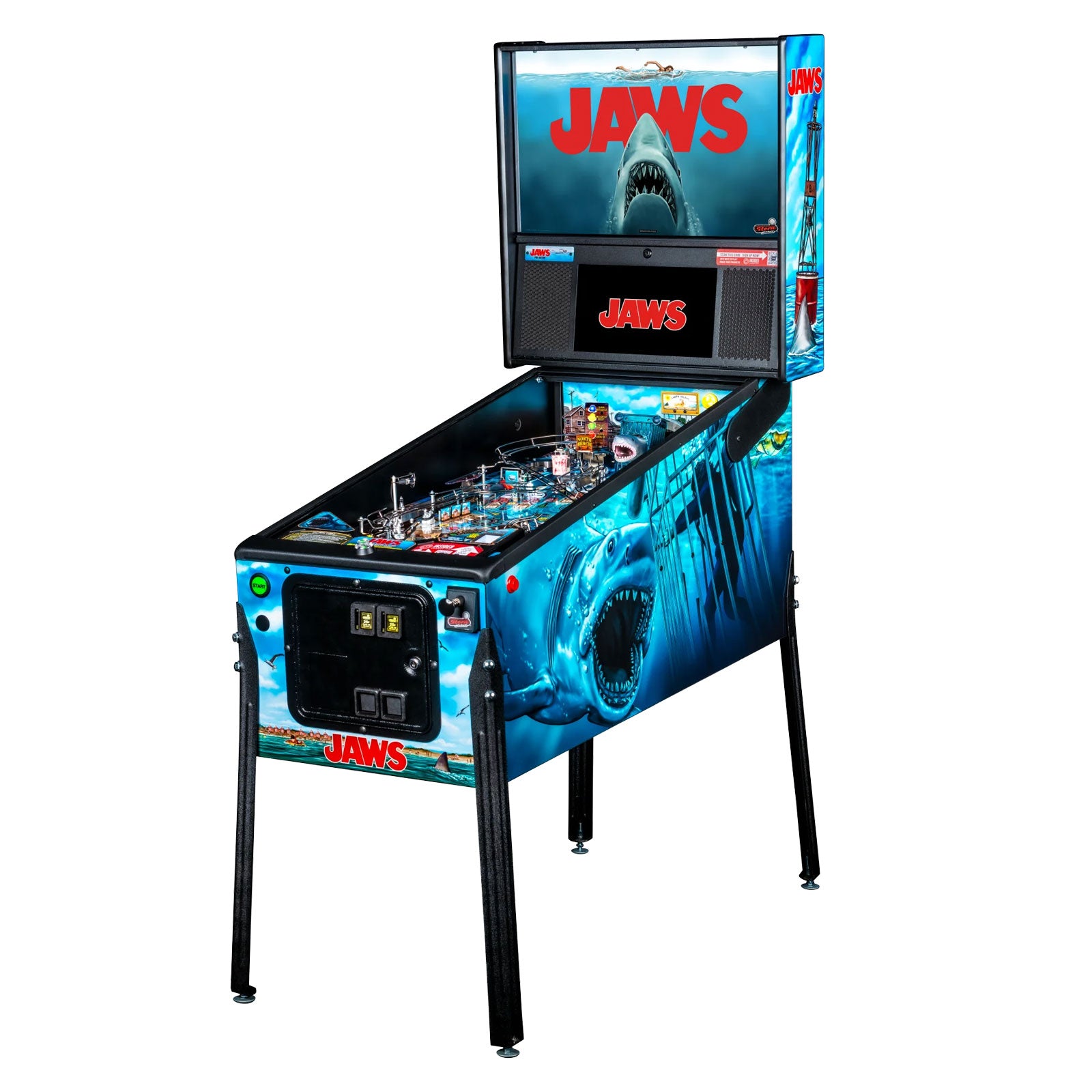 Nitro Pinball Sales Canada Stern Pinball Machine Jaws Pro