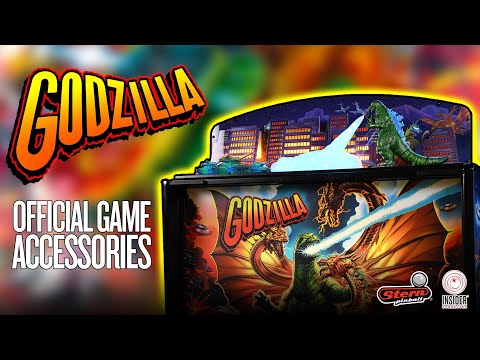 Nitro Pinball Sales Canada Stern Accessories GODZILLA "Heat Ray Destruction" Pinball Topper