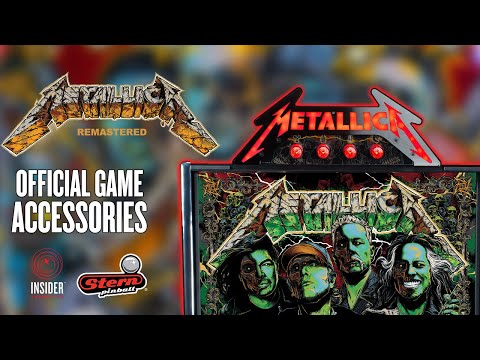 Metallica Remastered Pinball Toppe