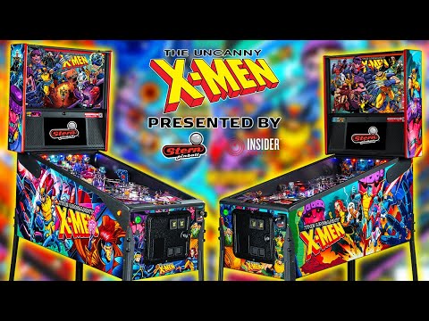 Nitro Pinball Sales Canada Stern Pinball Machine The Uncanny X-Men Limited Edition Playfield