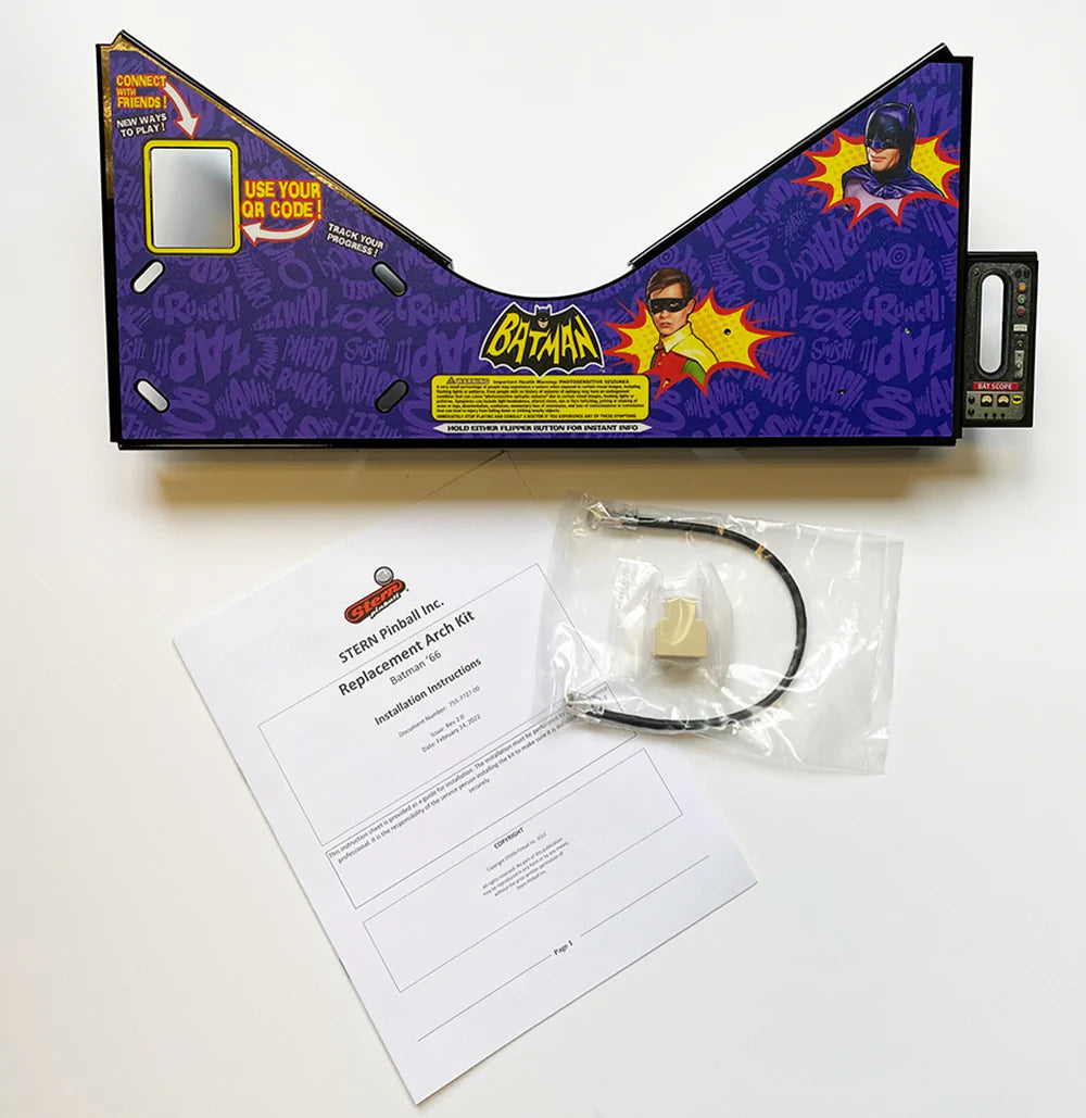 BATMAN 66 REPLACEMENT ARCH for INSIDER CONNECTED