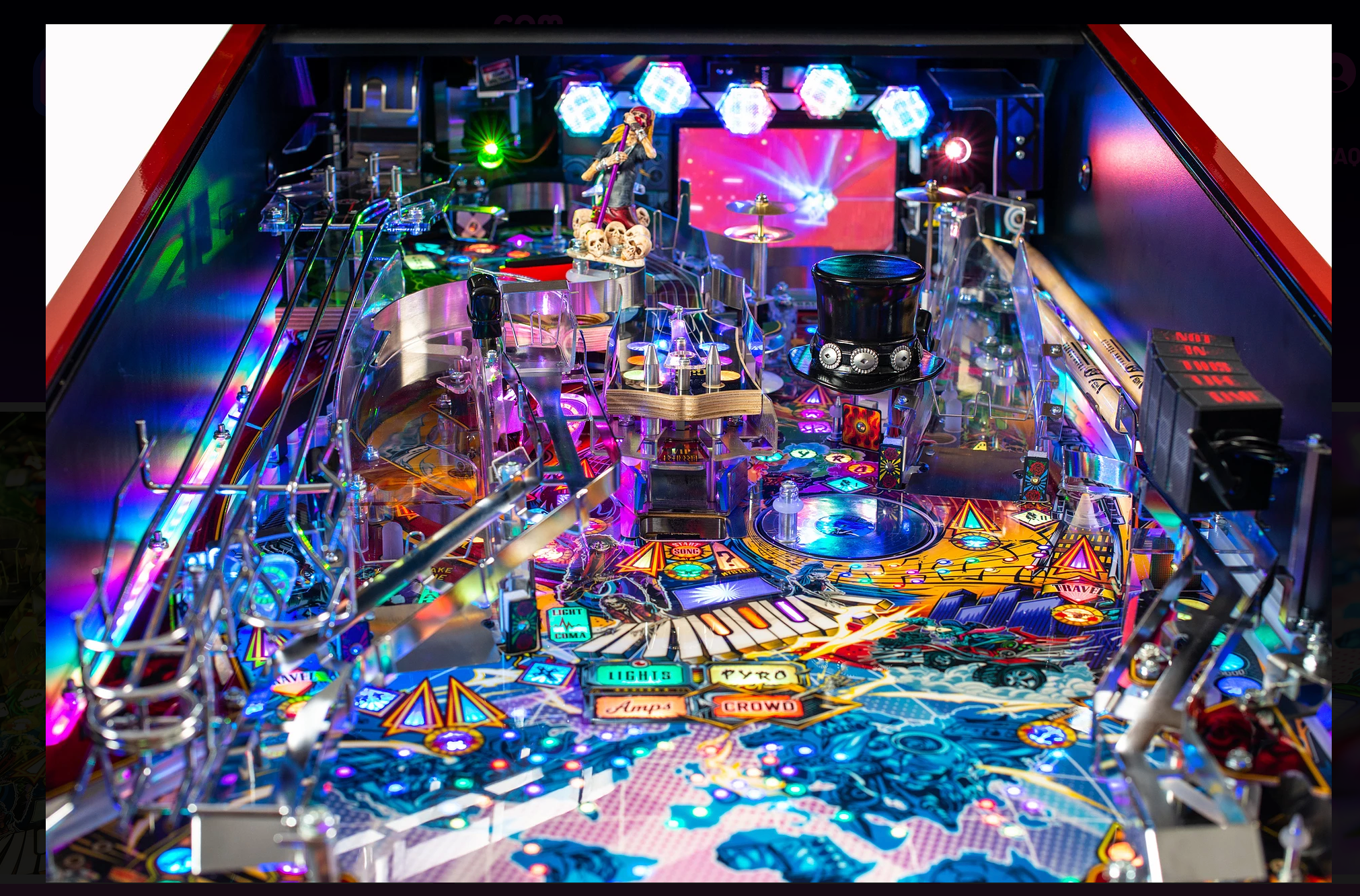 Guns N' Roses™ Limited Edition - IN STOCK! - Nitro Pinball Sales
