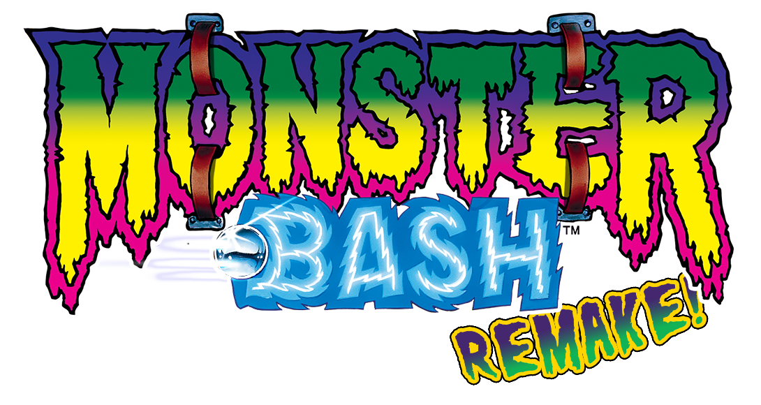Monster Bash Remake High Def Color UPGRADE (FOR REMAKE ONLY) - Nitro Pinball Sales