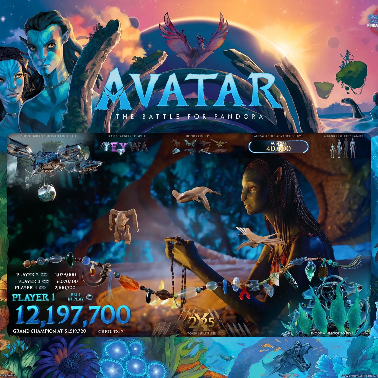 Avatar: The Battle for Pandora Collector's and Limited Edition Pinball Machine Review