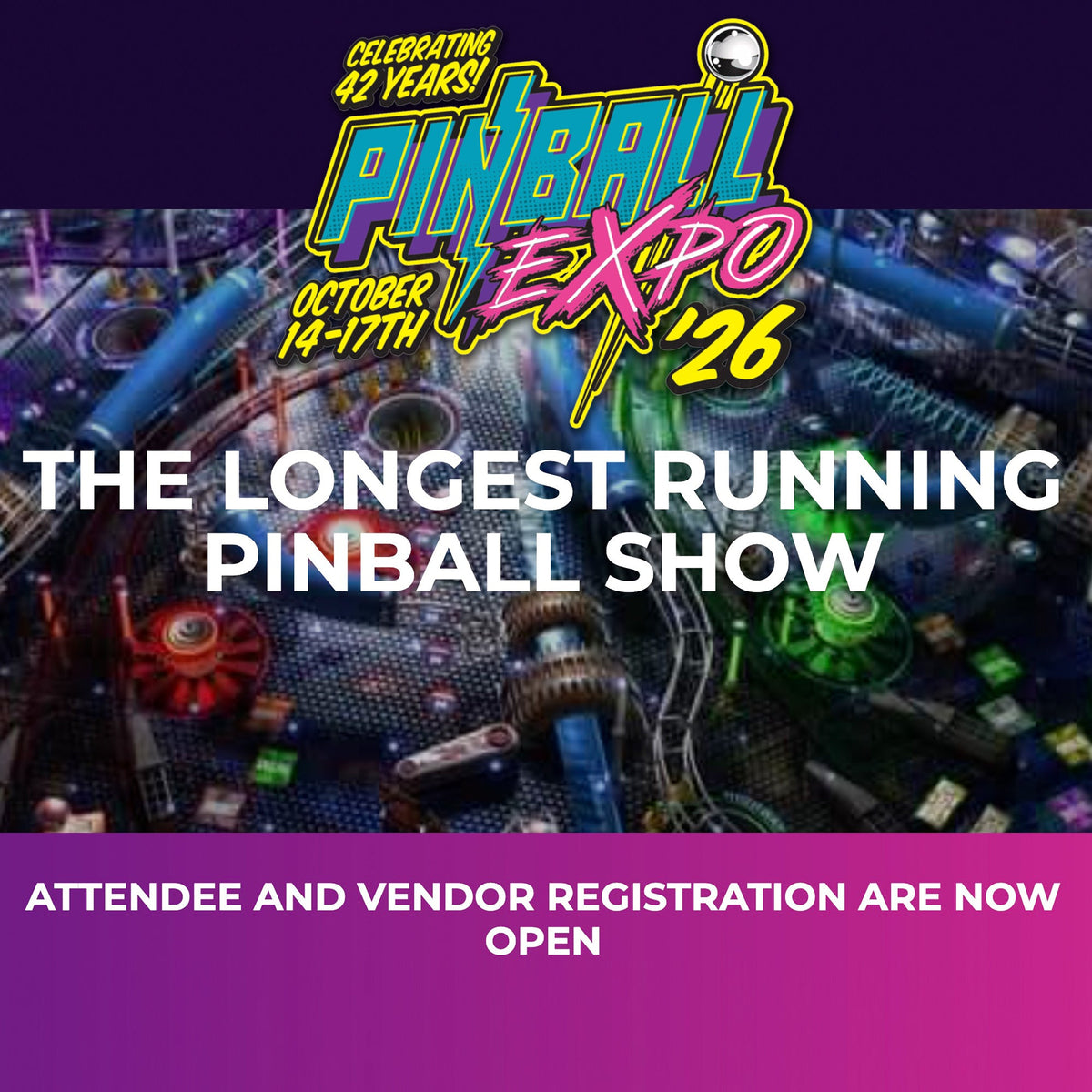 Chicago Pinball Expo 2026: Tommy Is Coming to Chicago