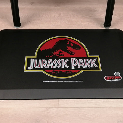 Jurassic park pinball players mat