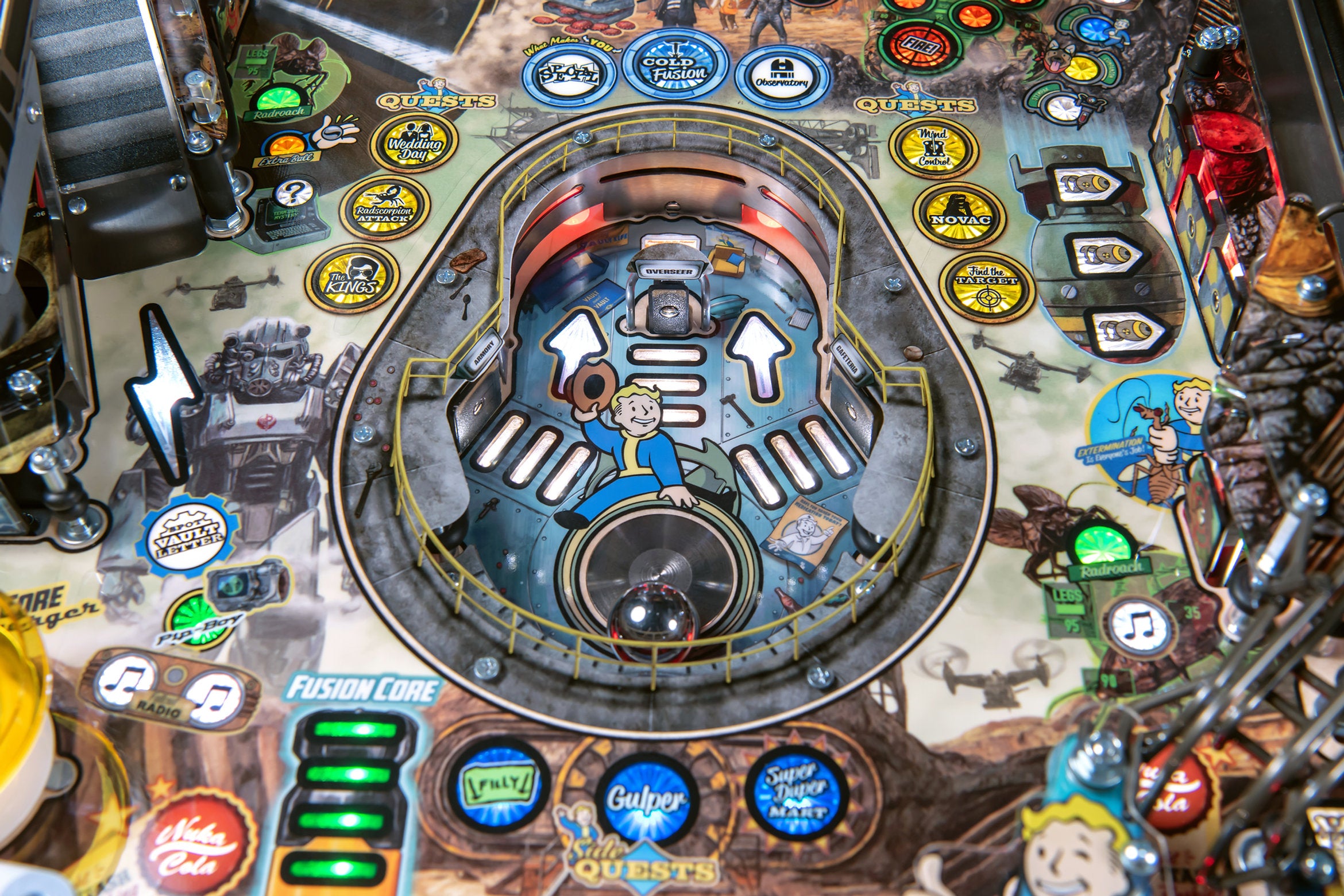 FallOut PREMIUM Pinball Machine – PREORDER