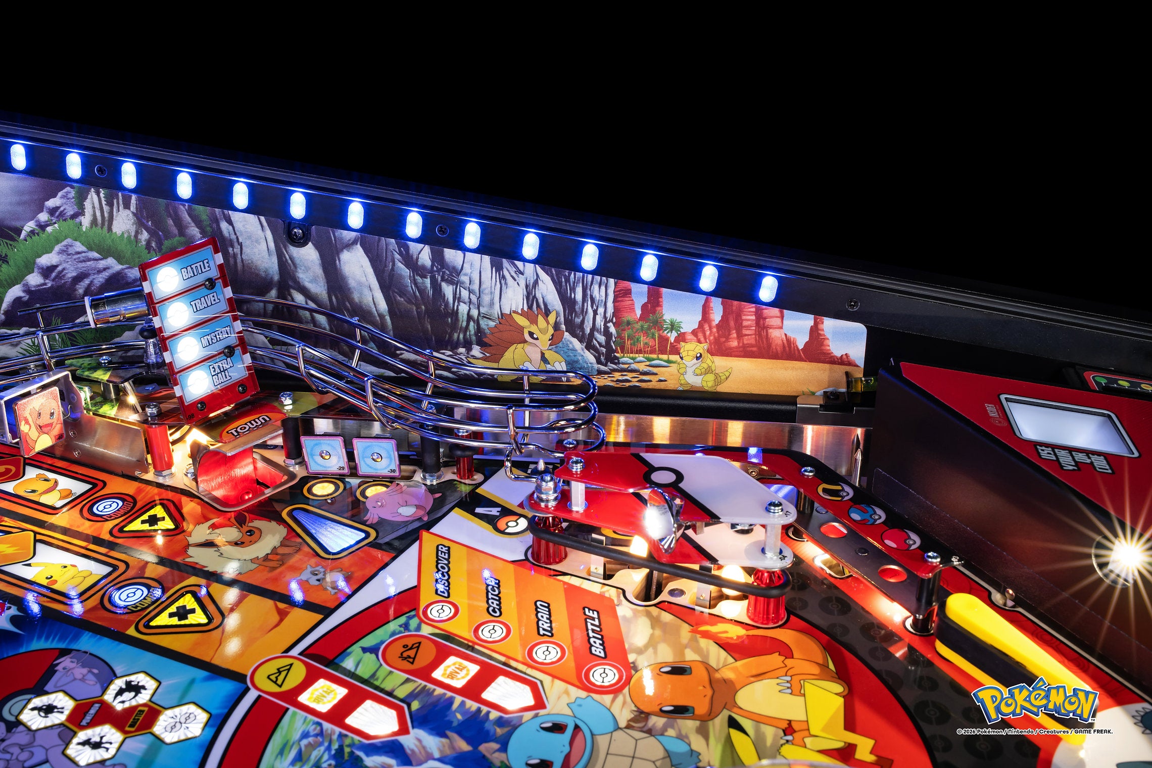 Pokemon Pinball Interior Art Blades - PREORDER
