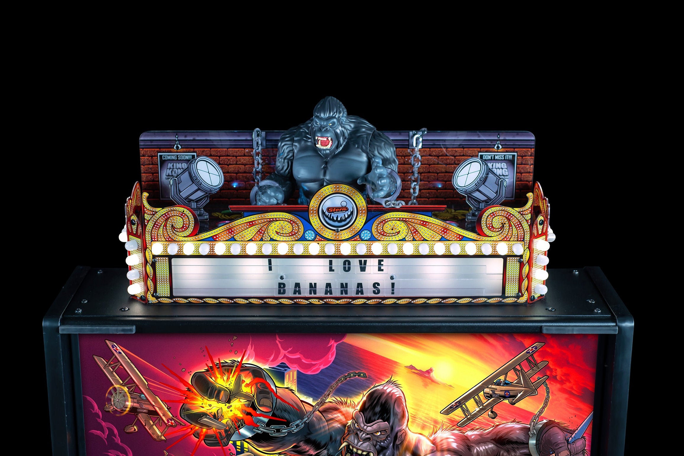 King Kong Pinball Topper - PREORDER
