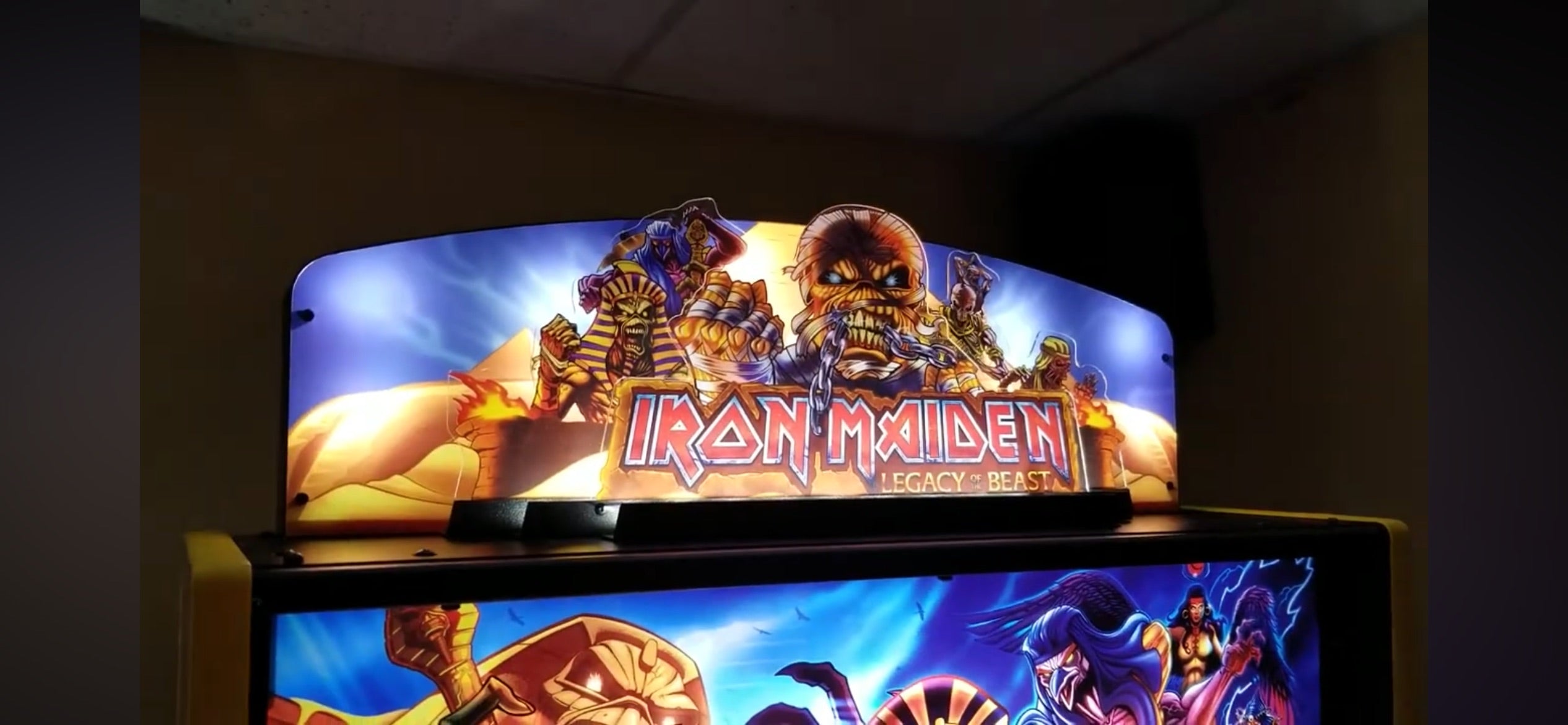 IRON MAIDEN "Aces High" Pinball Topper - IN STOCK!