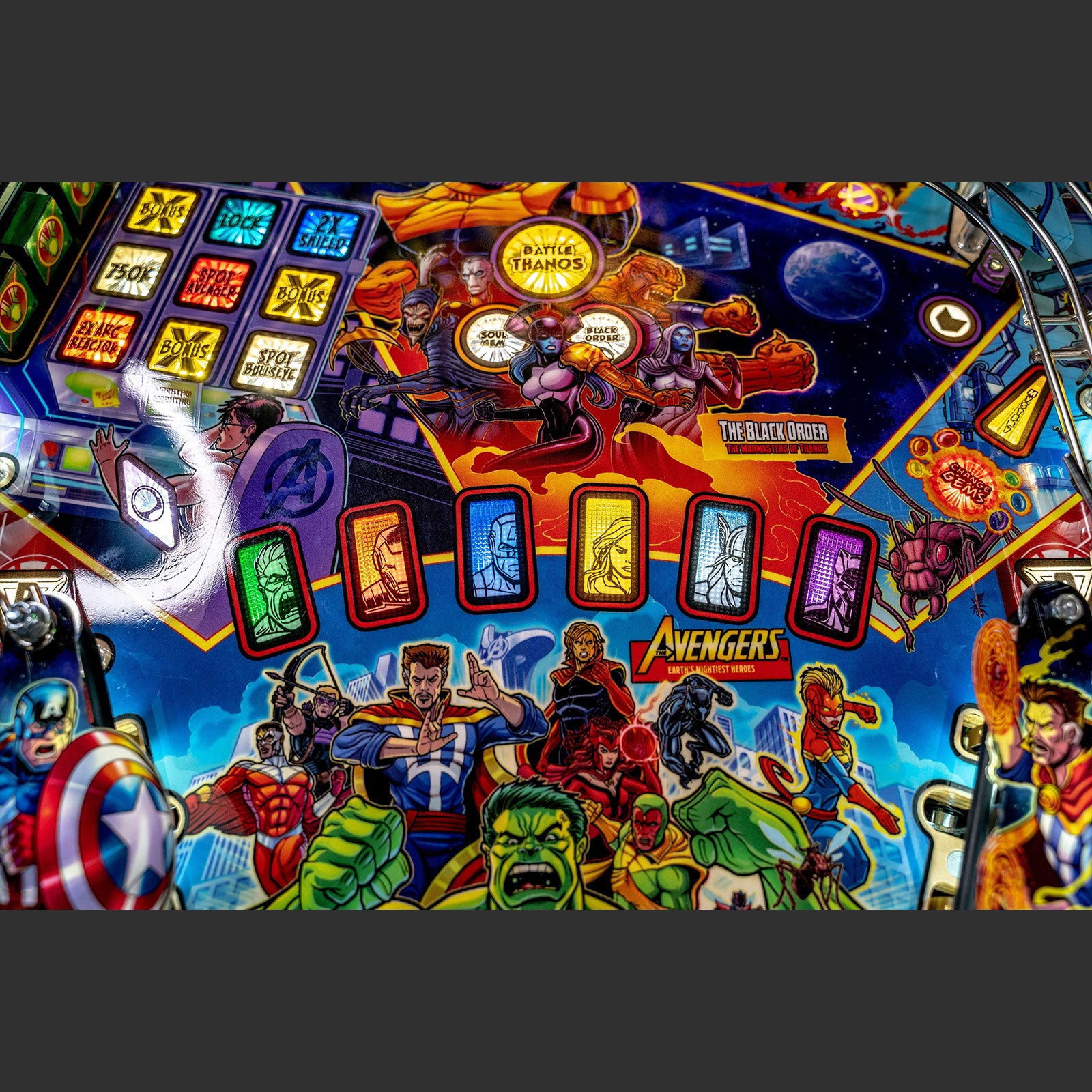 Nitro Pinball Sales Canada - Pinball Machines AVENGERS Infinity Quest: PRO