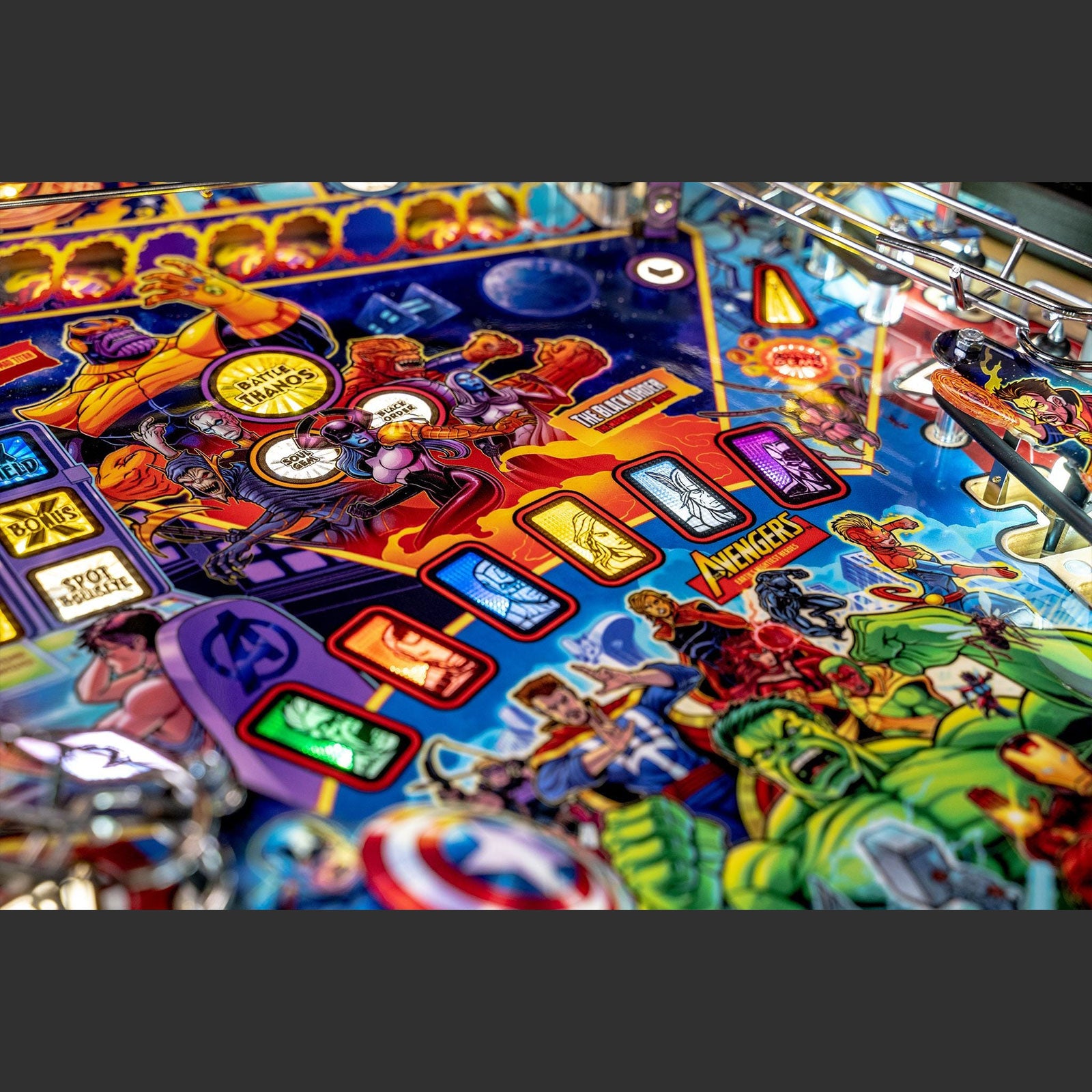 Nitro Pinball Sales Canada - Pinball Machines AVENGERS Infinity Quest: PRO