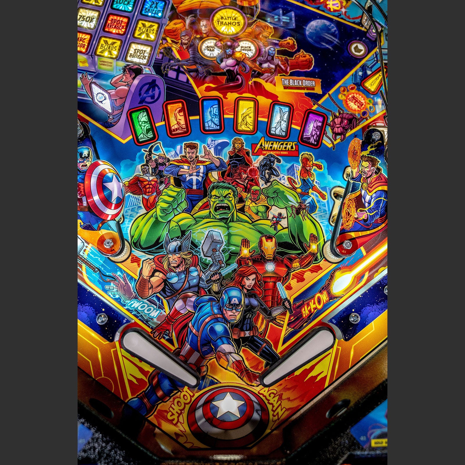 Nitro Pinball Sales Canada - Pinball Machines AVENGERS Infinity Quest: PRO