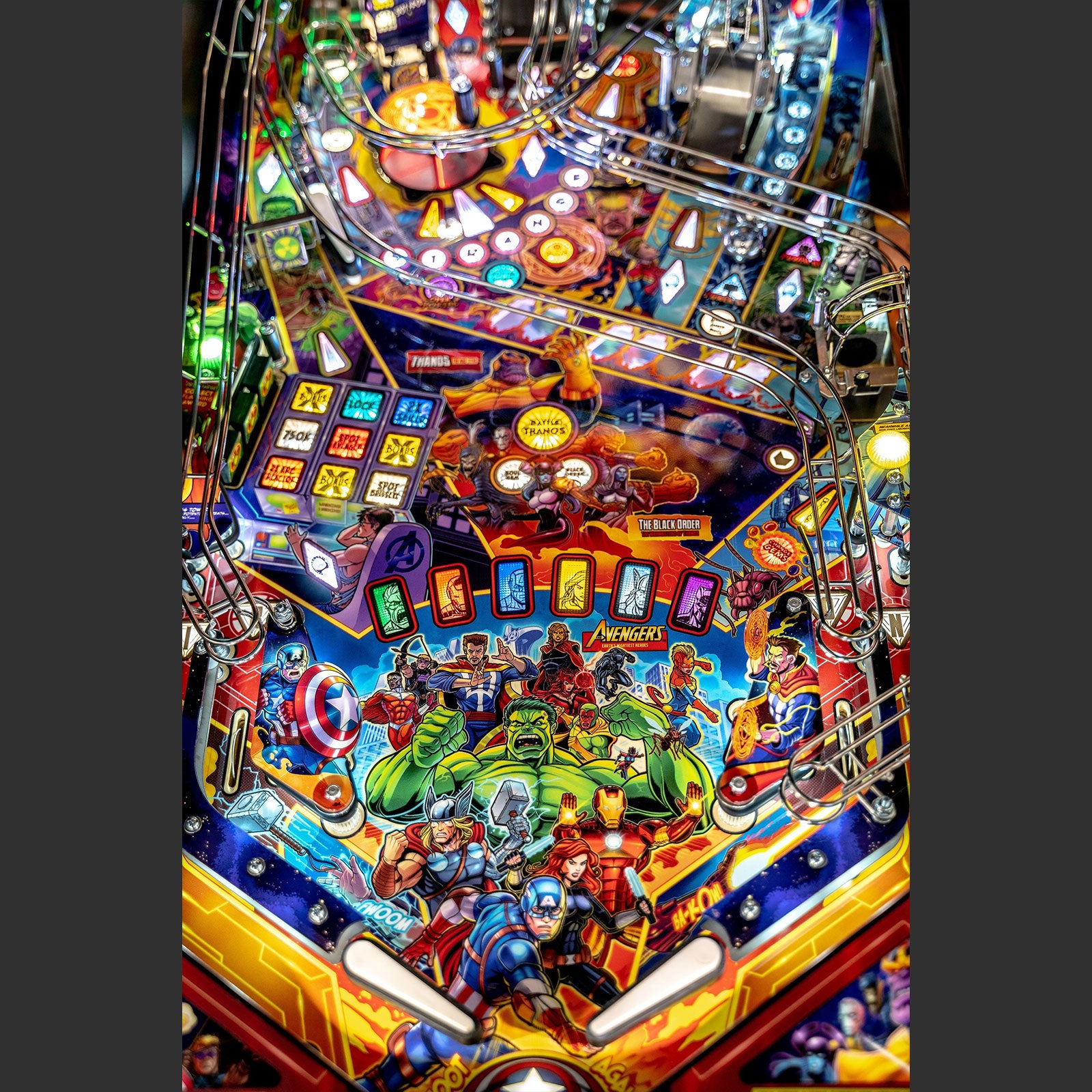 Nitro Pinball Sales Canada - Pinball Machines AVENGERS Infinity Quest: Premium