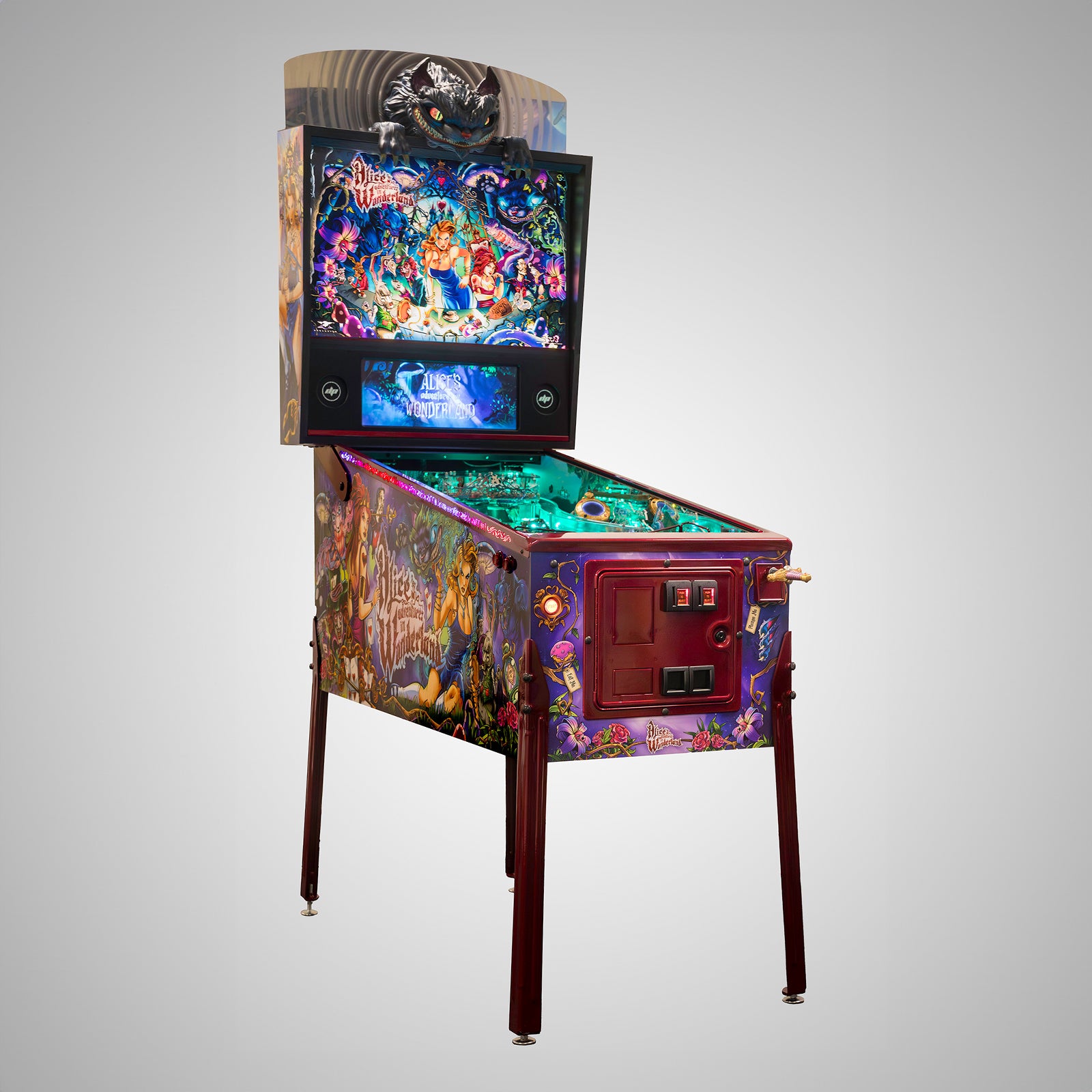 Nitro Pinball Sales Alice’s Adventures in Wonderland by DPX  Dutch Pinball Machine