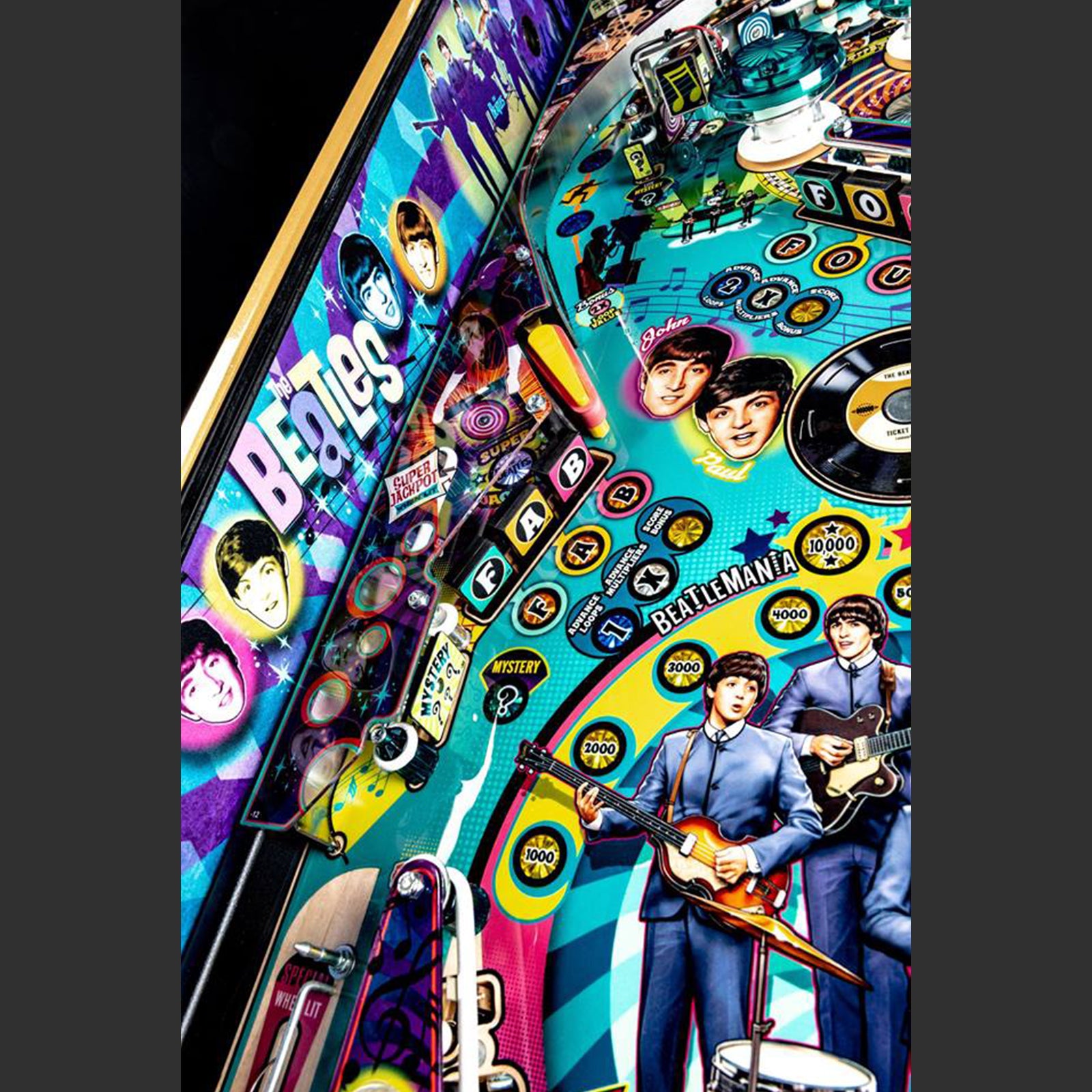 Nitro Pinball Sale Pinball Machine Stern BEATLES Gold 