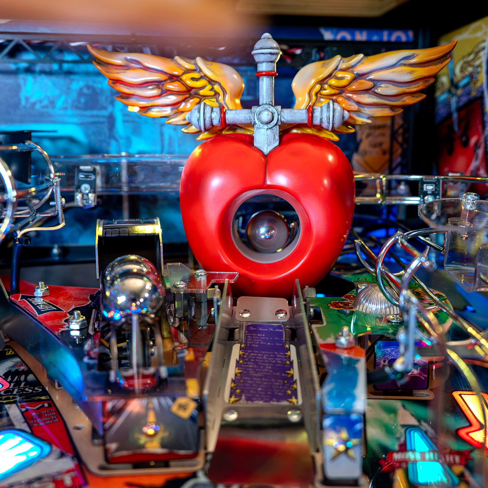 Nitro Pinball Sales BON JOVI Pinball Barrels of Fun Pinball Machine