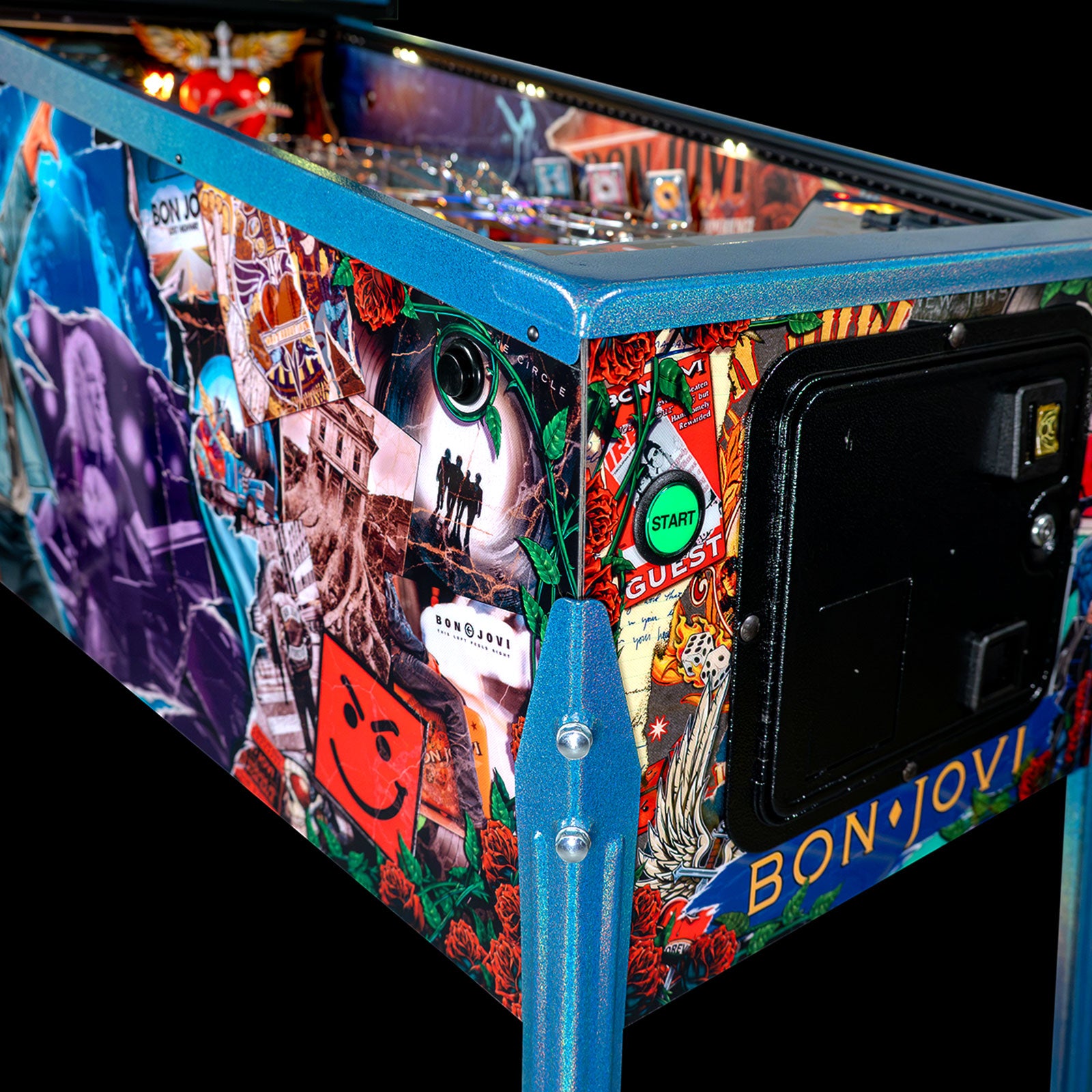 Nitro Pinball Sales BON JOVI Pinball Barrels of Fun Pinball Machine