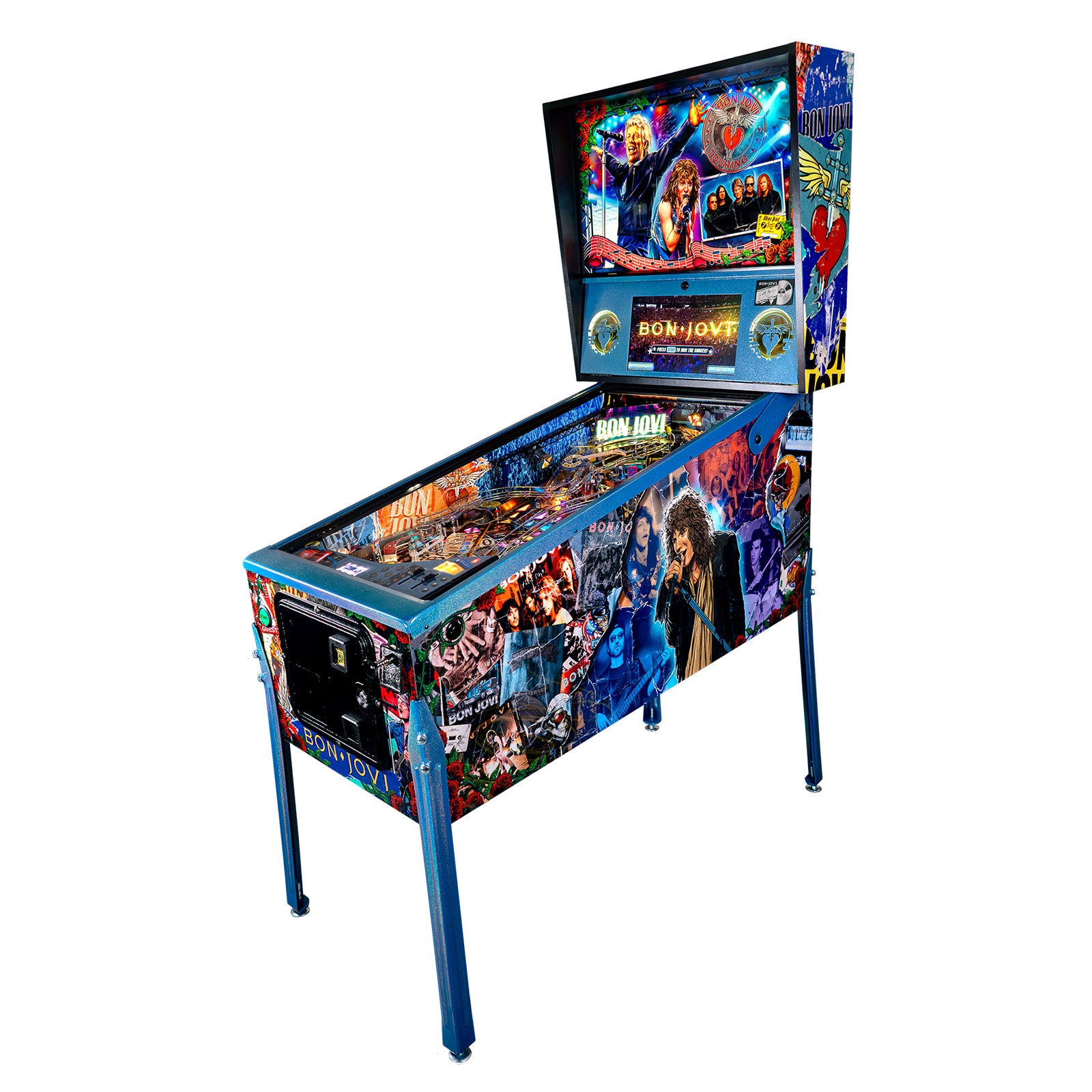Nitro Pinball Sales BON JOVI Pinball Barrels of Fun Pinball Machine