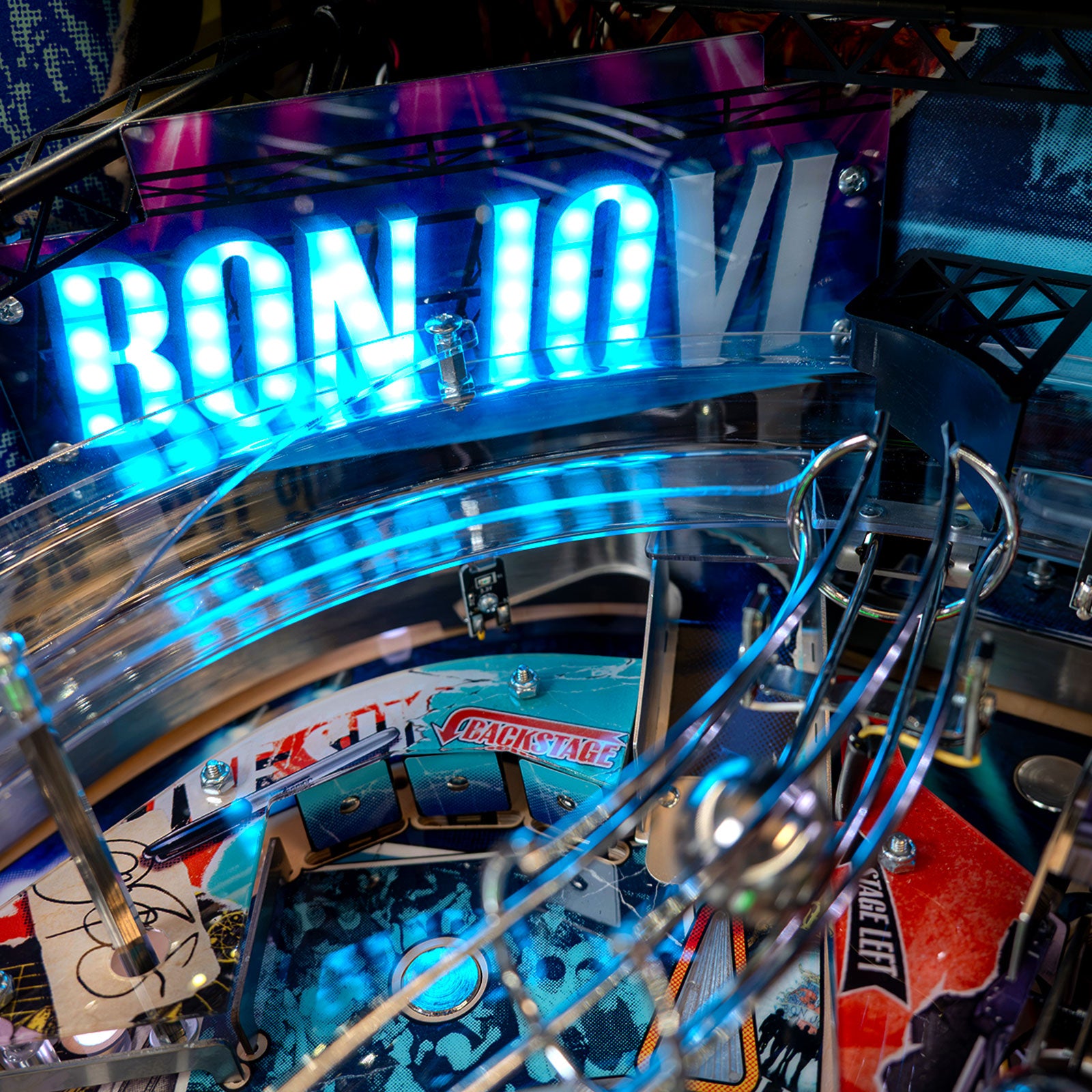 Nitro Pinball Sales BON JOVI Pinball Barrels of Fun Pinball Machine