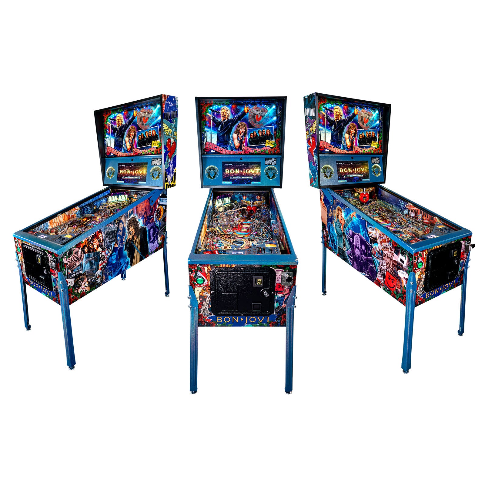 Nitro Pinball Sales BON JOVI Pinball Barrels of Fun Pinball Machine