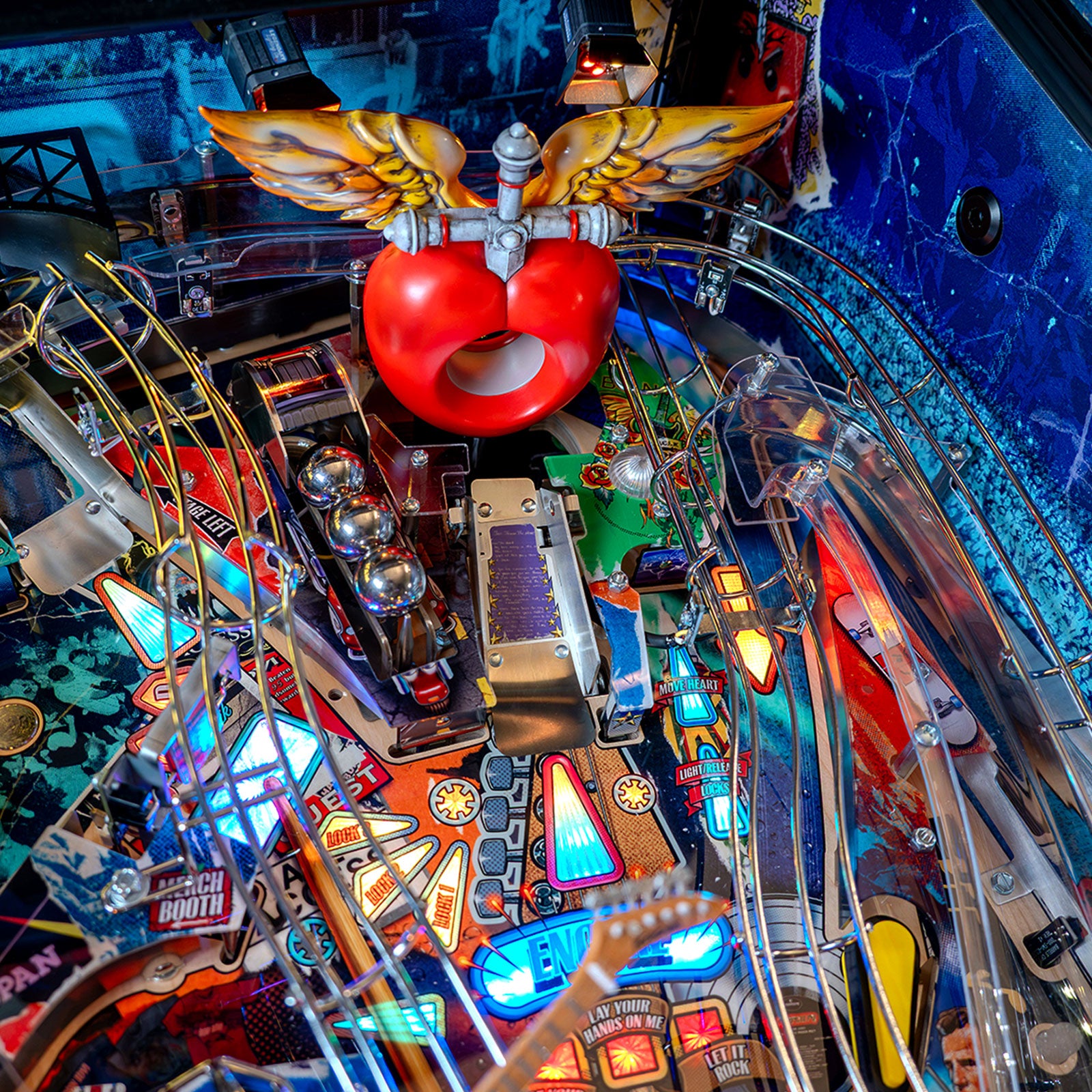Nitro Pinball Sales BON JOVI Pinball Barrels of Fun Pinball Machine