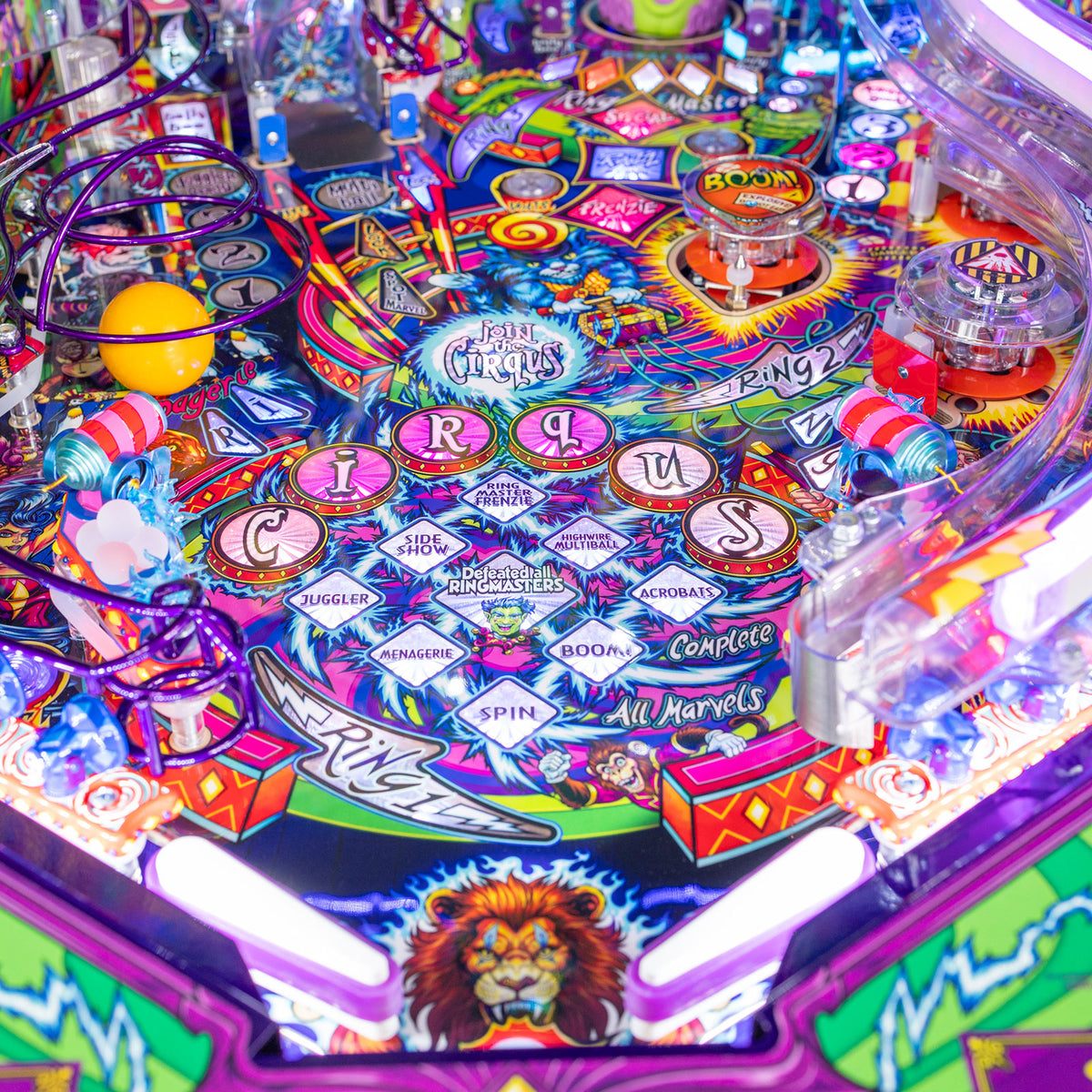 Nitro Pinball Sales CIRQUS VOLTAIRE  Ringmaster Edition -  American Pinball - Pinball Machine