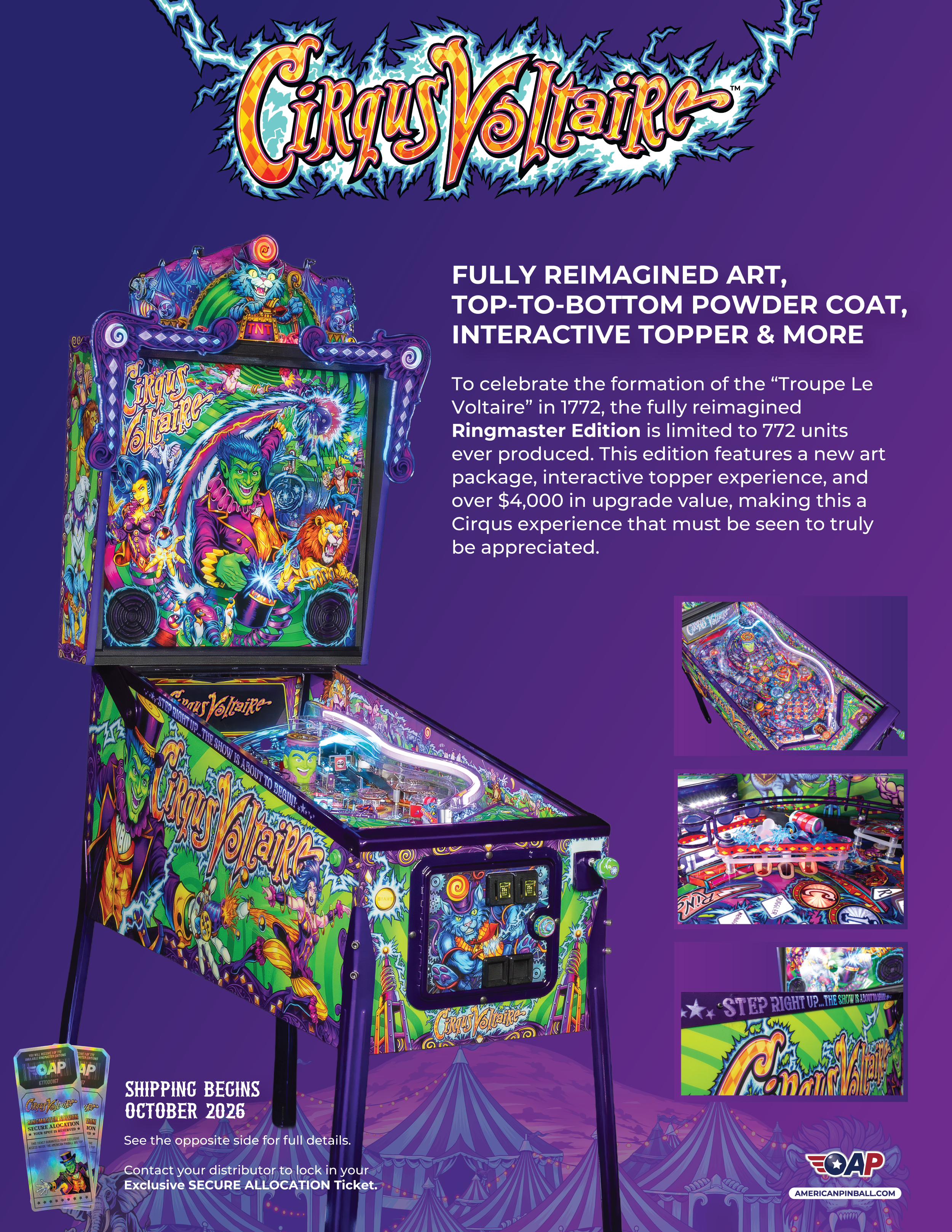 CIRQUS VOLTAIRE  Ringmaster Edition - PREORDER