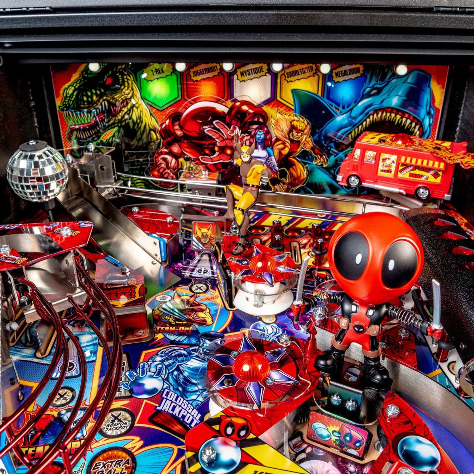 Nitro Pinball Sales Canada Deadpool Premium Pinball Machine