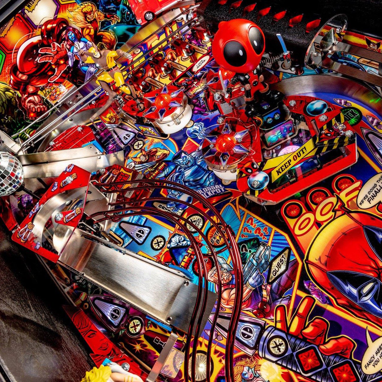 Nitro Pinball Sales Canada Deadpool Premium Pinball Machine