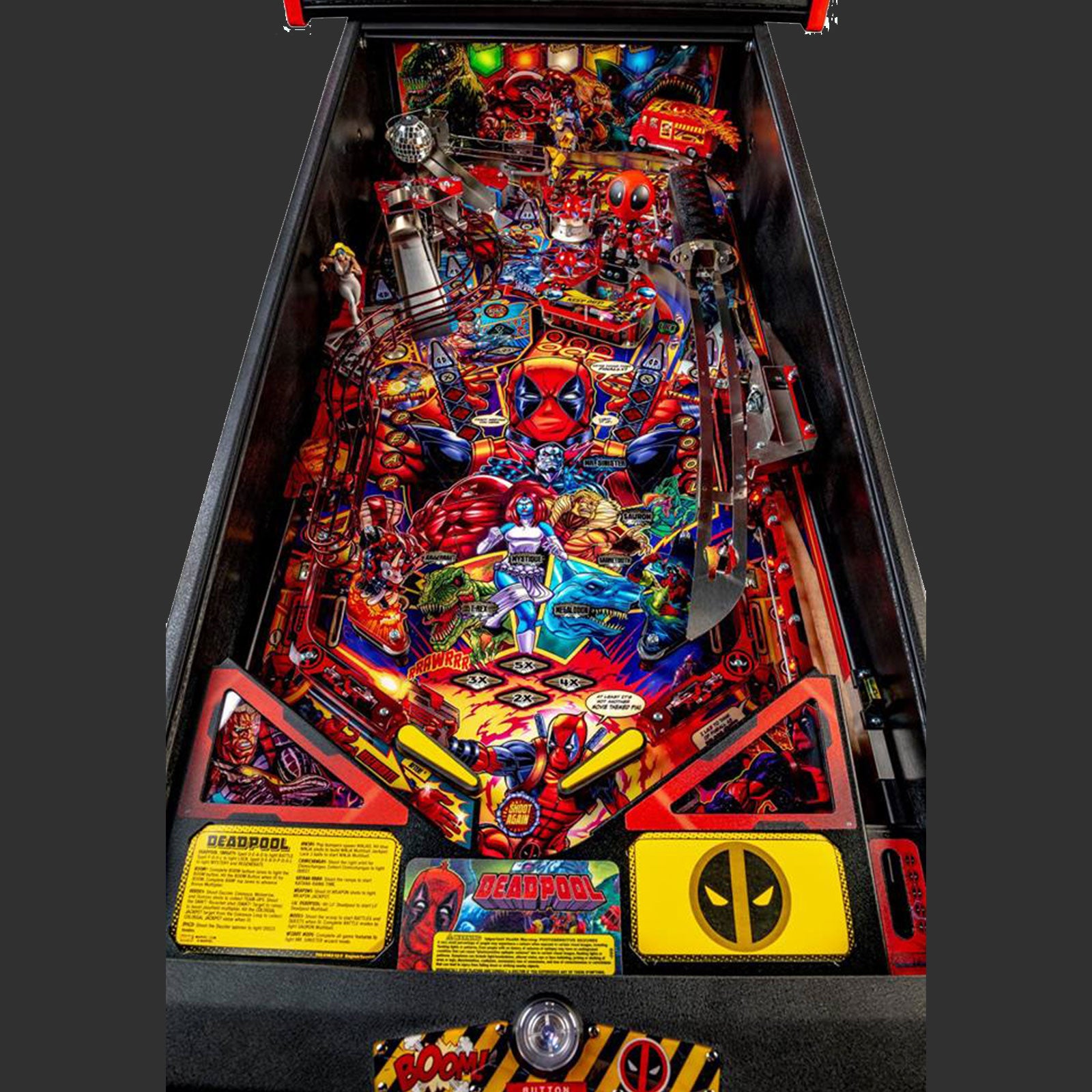 Nitro Pinball Sales Canada Deadpool Premium Pinball Machine