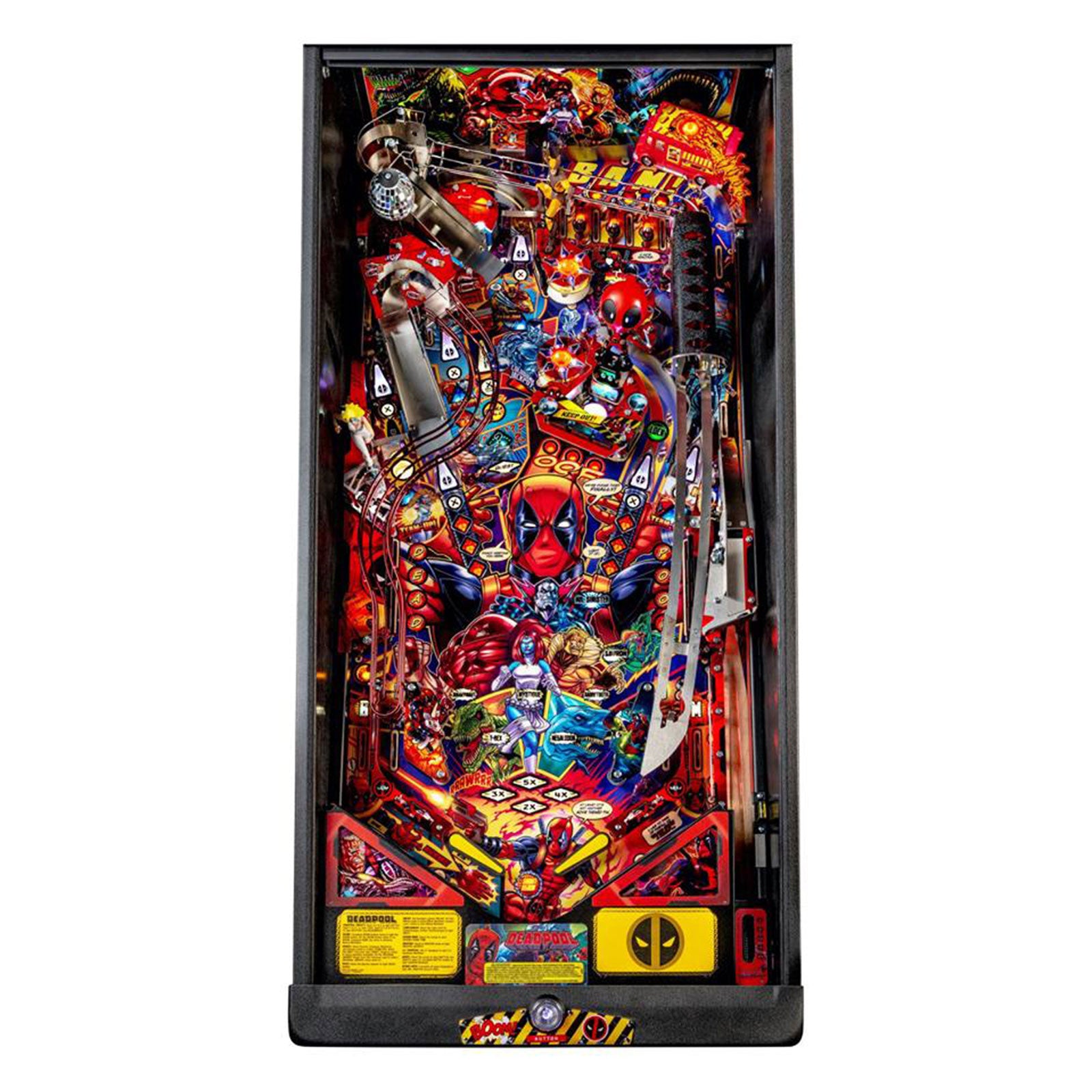 Nitro Pinball Sales Canada Deadpool Premium Pinball Machine