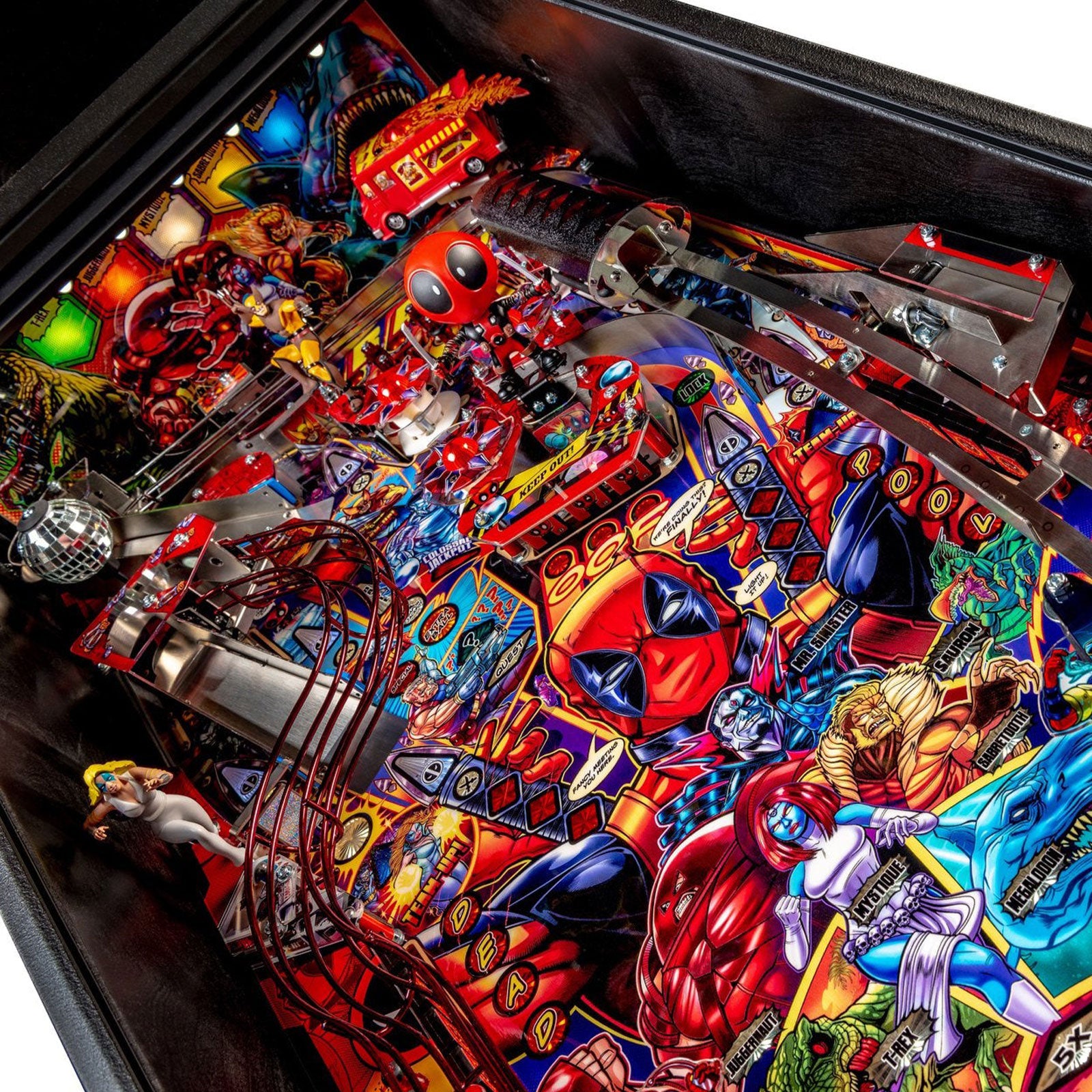 Nitro Pinball Sales Canada Deadpool Premium Pinball Machine