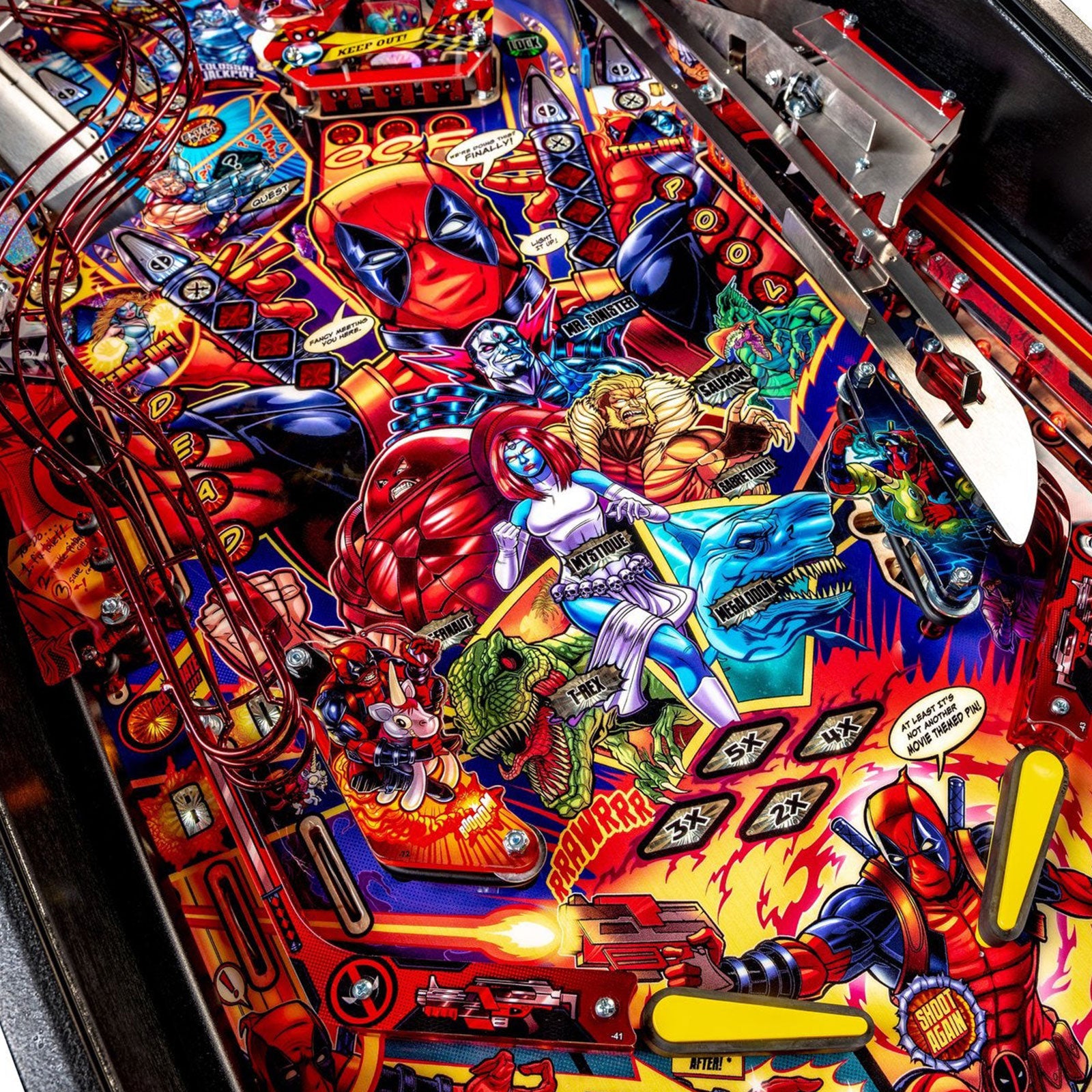 Nitro Pinball Sales Canada Deadpool Premium Pinball Machine