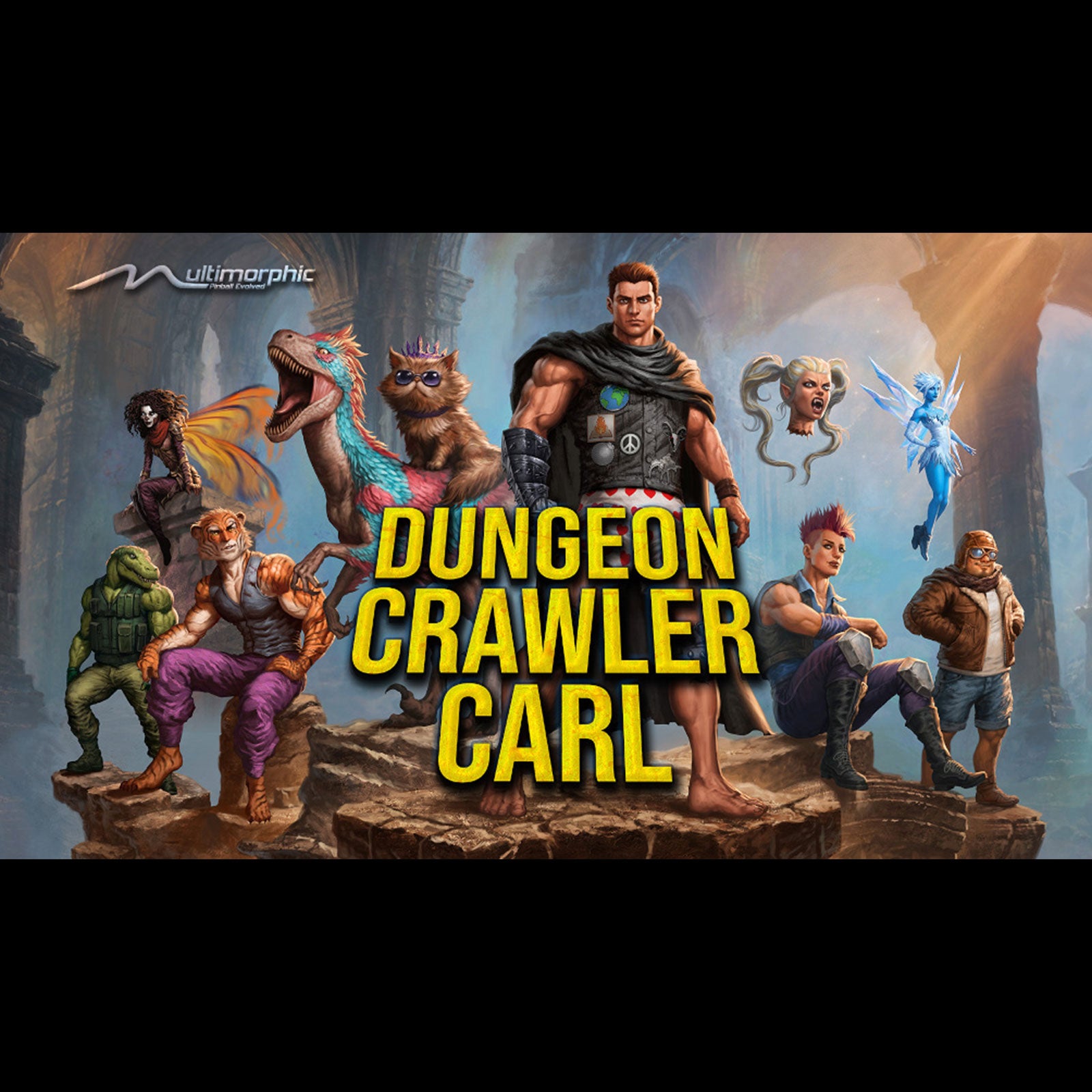 Nitro Pinball Sales - Dungeon Crawler Carl - P3 Multimorphic Pinball Machine