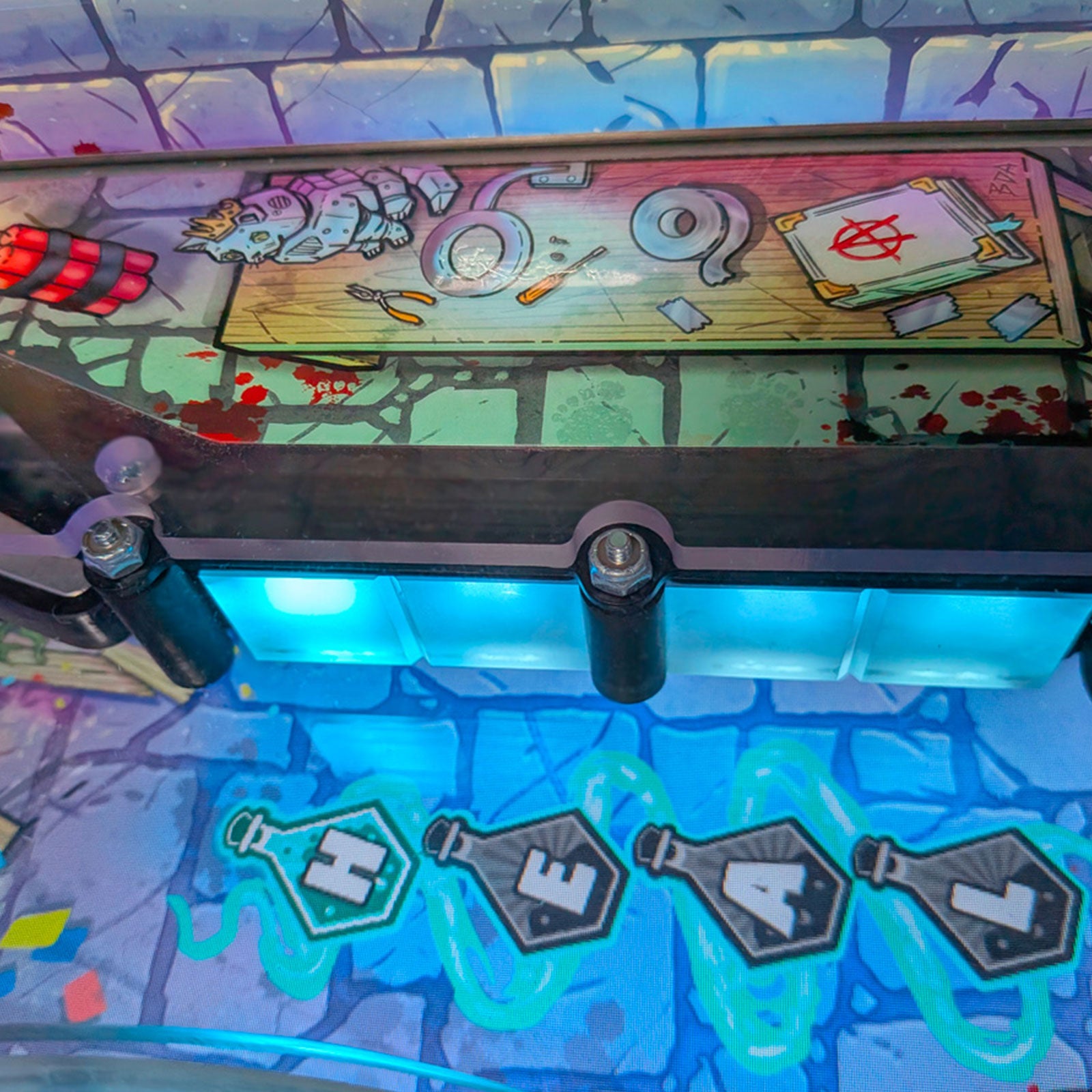 Nitro Pinball Sales - Dungeon Crawler Carl - P3 Multimorphic Pinball Machine