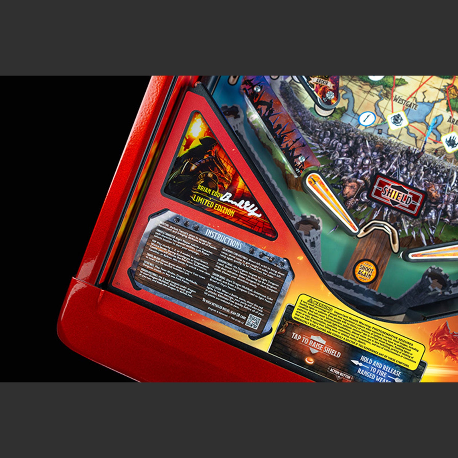 Nitro Pinball Sales Stern Pinball Machine Dungeons &amp; Dragons: The Tyrant’s Eye LIMITED EDITION