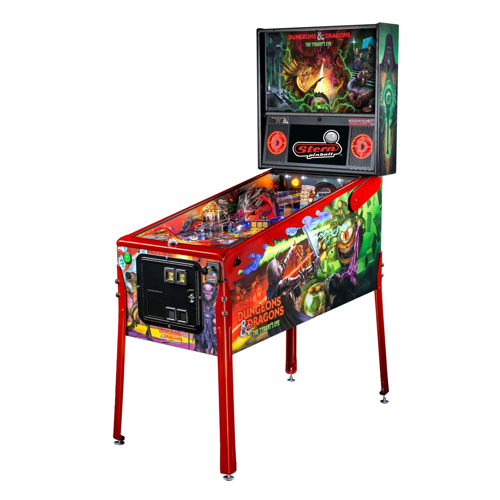 Nitro Pinball Sales Stern Pinball Machine Dungeons &amp; Dragons: The Tyrant’s Eye LIMITED EDITION