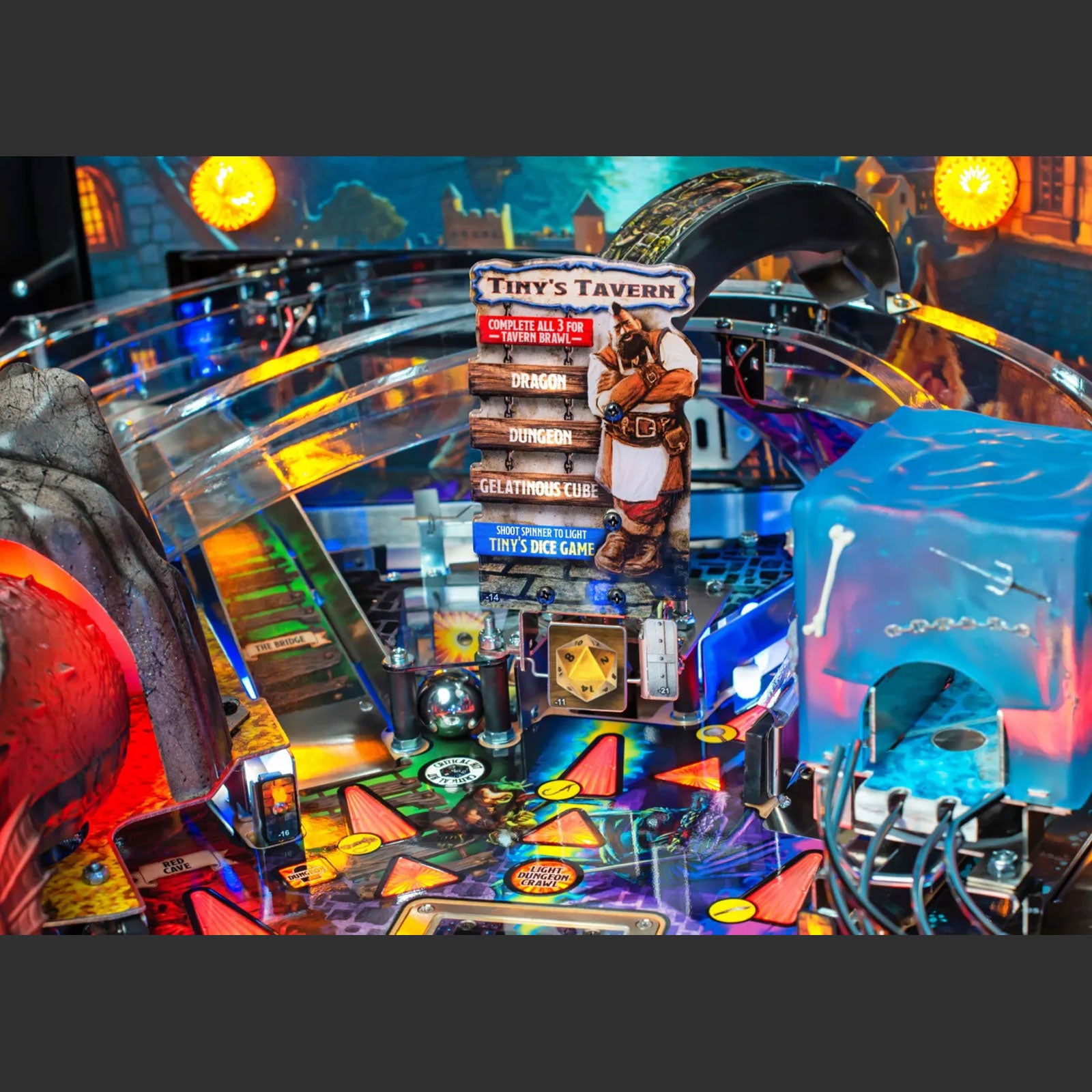 Nitro Pinball Sales Stern Pinball Machine Dungeons & Dragons: The Tyrant’s Eye PREMIUM