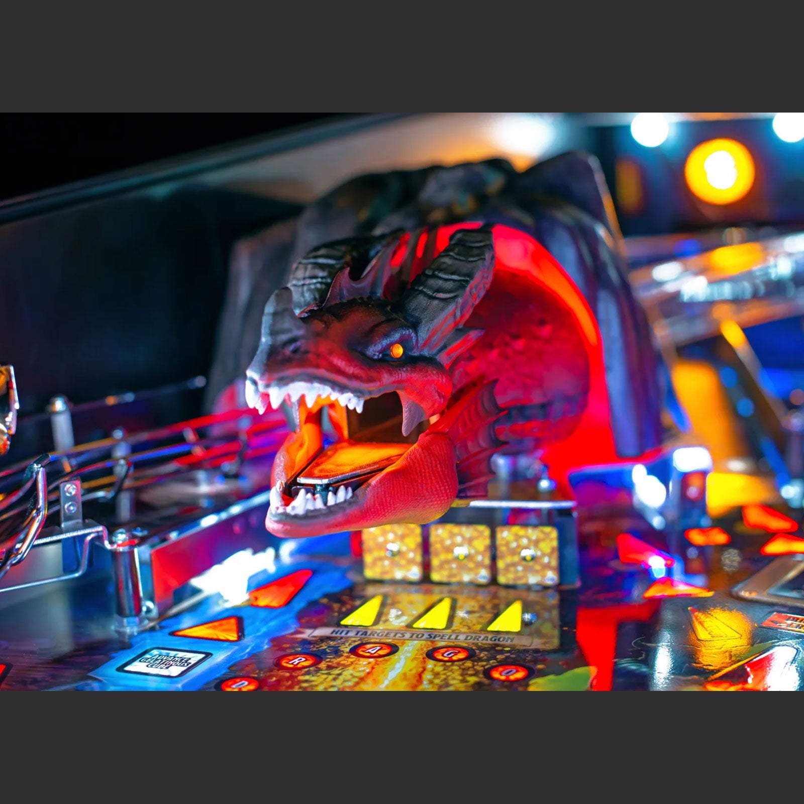 Nitro Pinball Sales Stern Pinball Machine Dungeons & Dragons: The Tyrant’s Eye PREMIUM