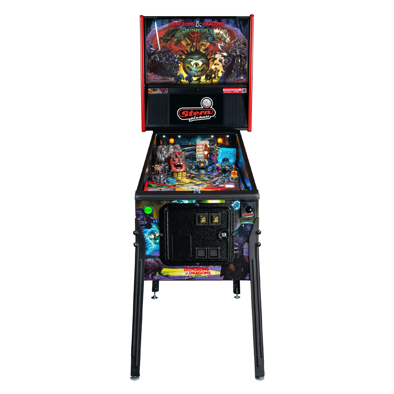 Nitro Pinball Sales Stern Pinball Machine Dungeons & Dragons: The Tyrant’s Eye PREMIUM