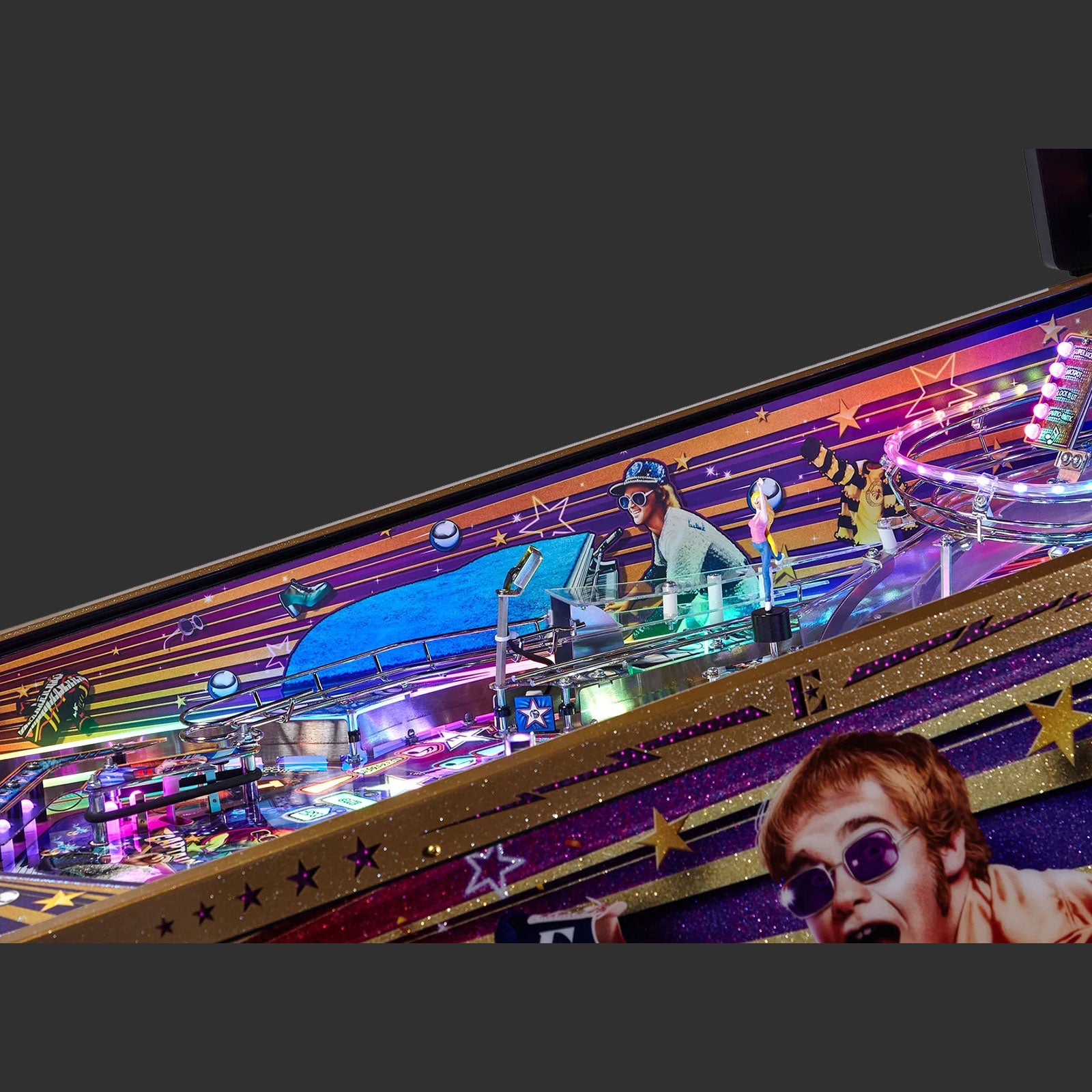Nitro Pinball Sales  Jersey Jack Pinball Machine ELTON JOHN Collector's Edition
