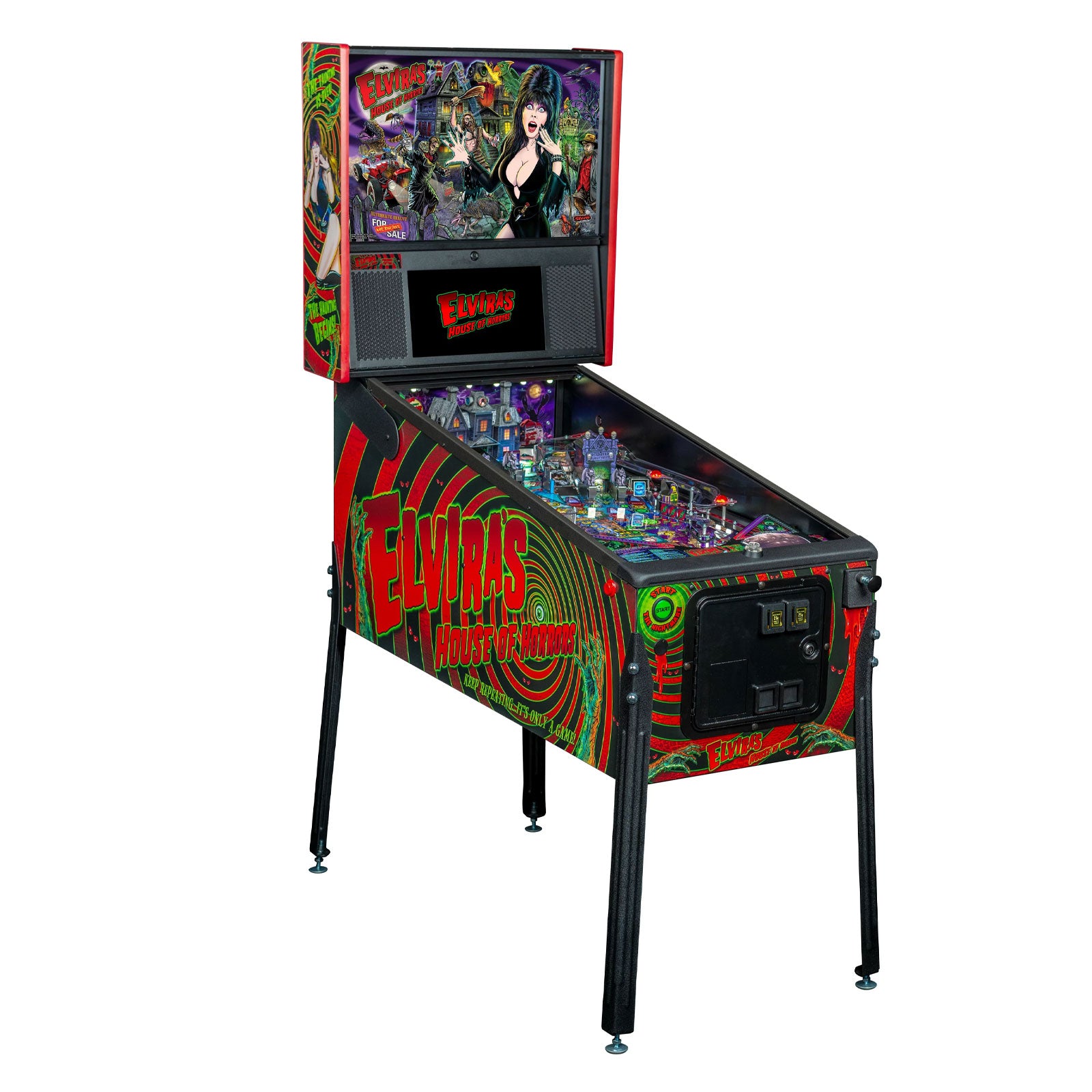 Nitro Pinball Sales Canada Stern Pinball Machine ELVIRA: House of Horrors: PREMIUM