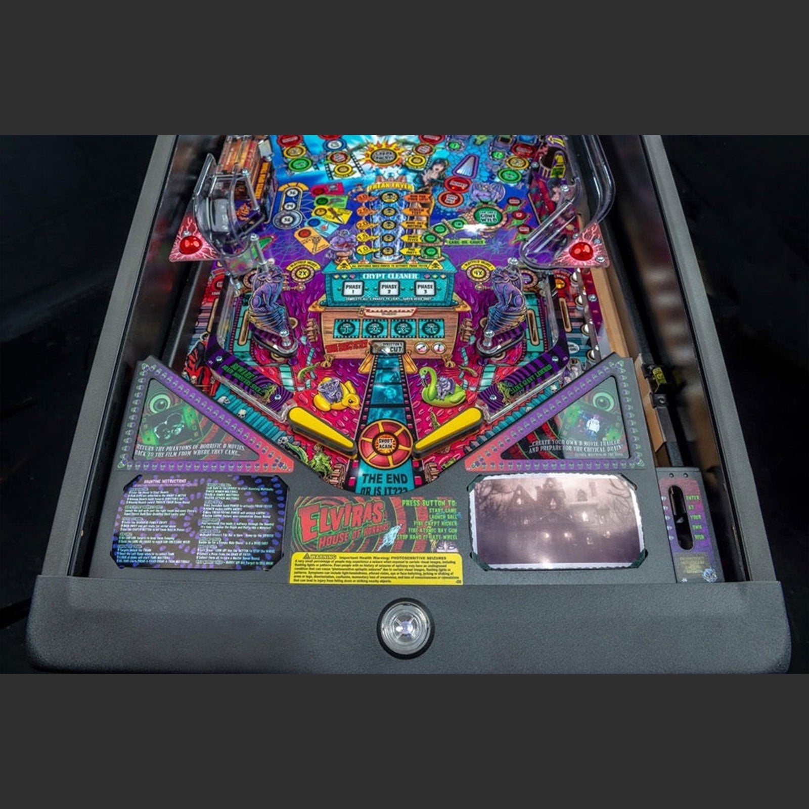 Nitro Pinball Sales Canada Stern Pinball Machine ELVIRA: House of Horrors: PREMIUM